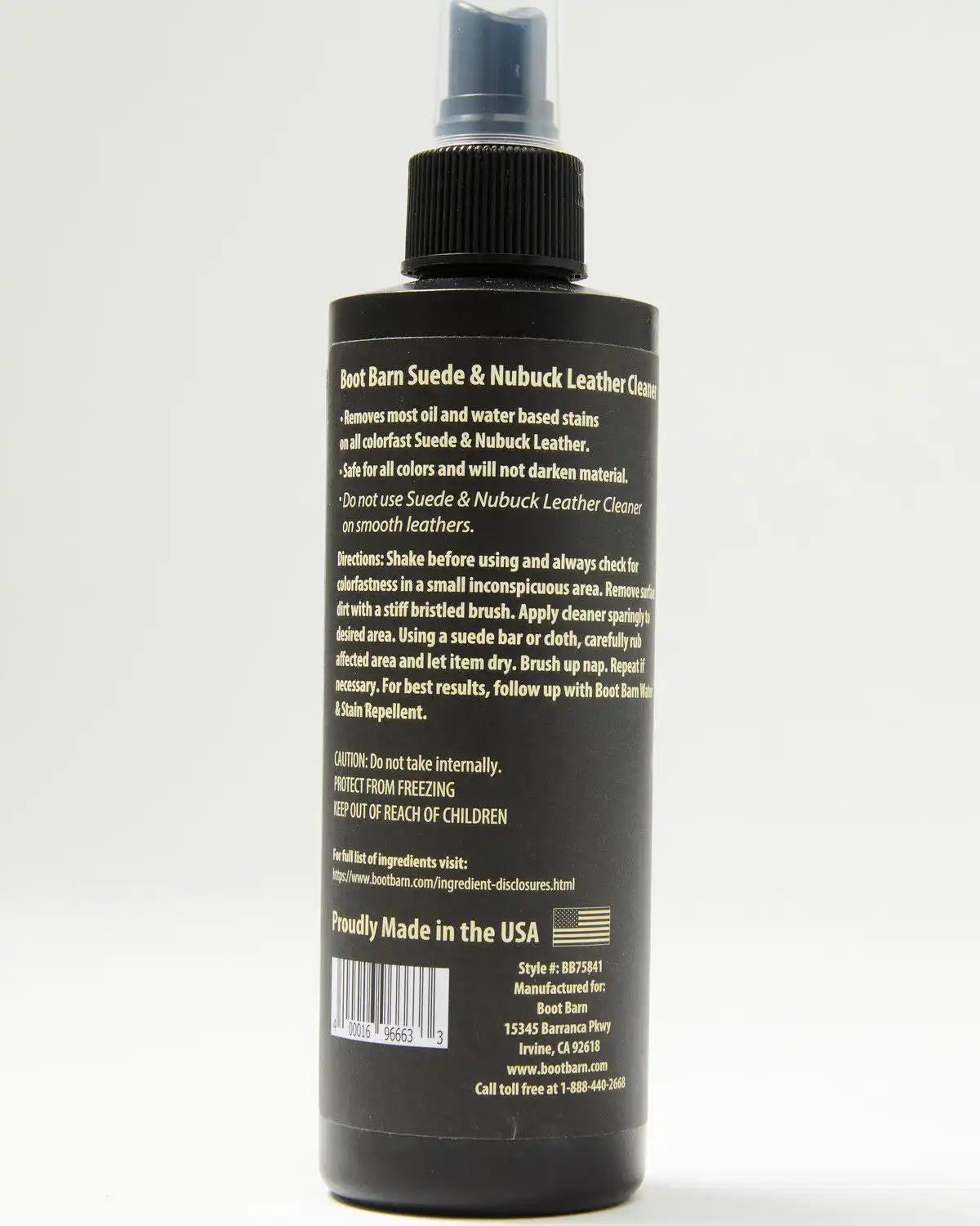 Boot Barn Suede and Nubuck Cleaner