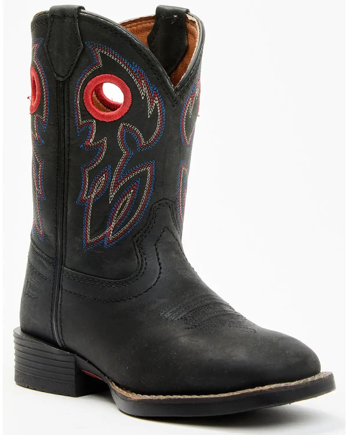 Justin Boys' Bowline Western Boots - Broad Square Toe