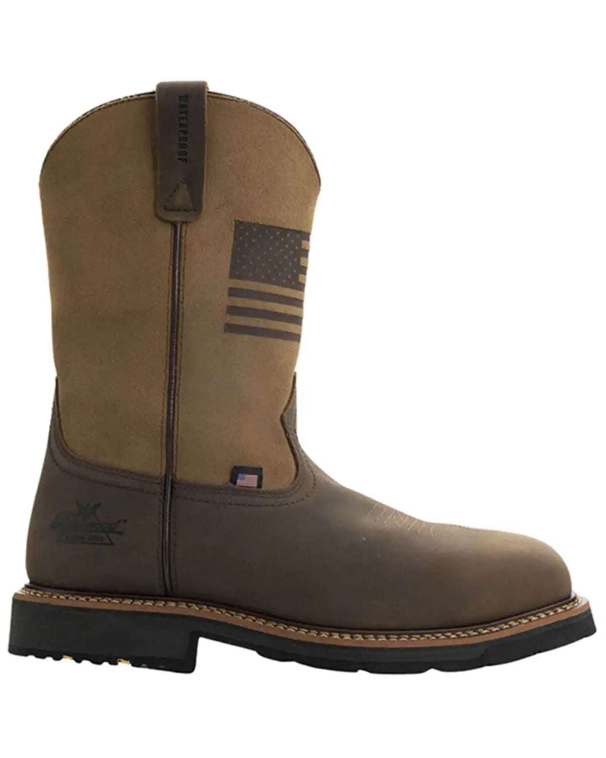 Thorogood Men's 11" USA Waterproof Wellington Work Boots - Composite Toe