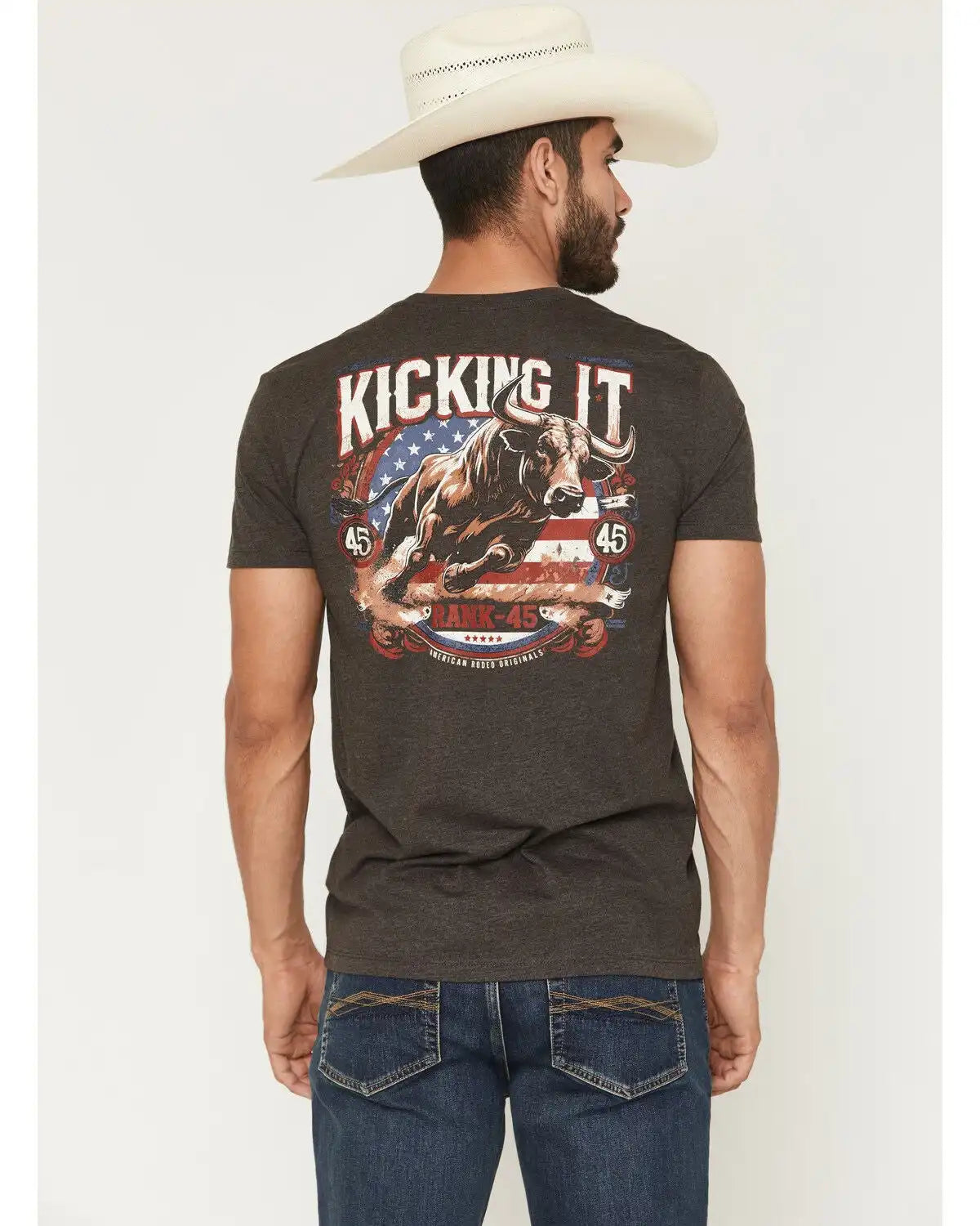 RANK 45® Men's Kickin It Short Sleeve Graphic T-Shirt