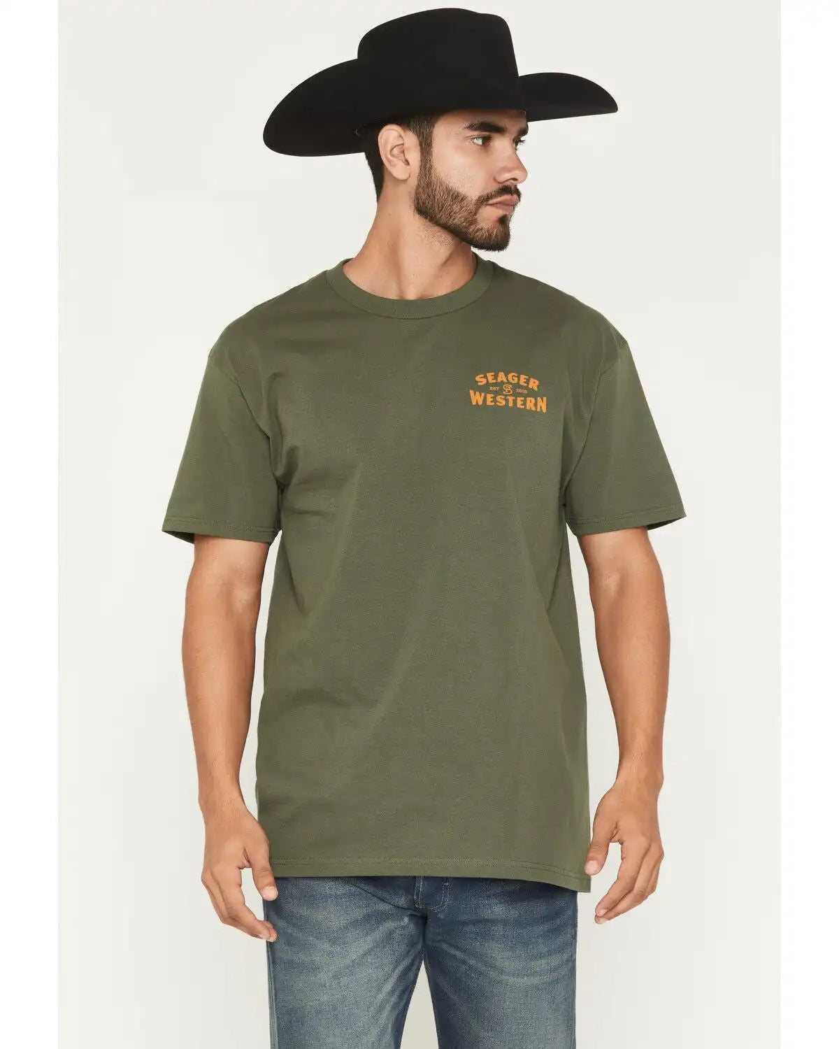 Seager Men's America's Choice Short Sleeve Graphic T-Shirt