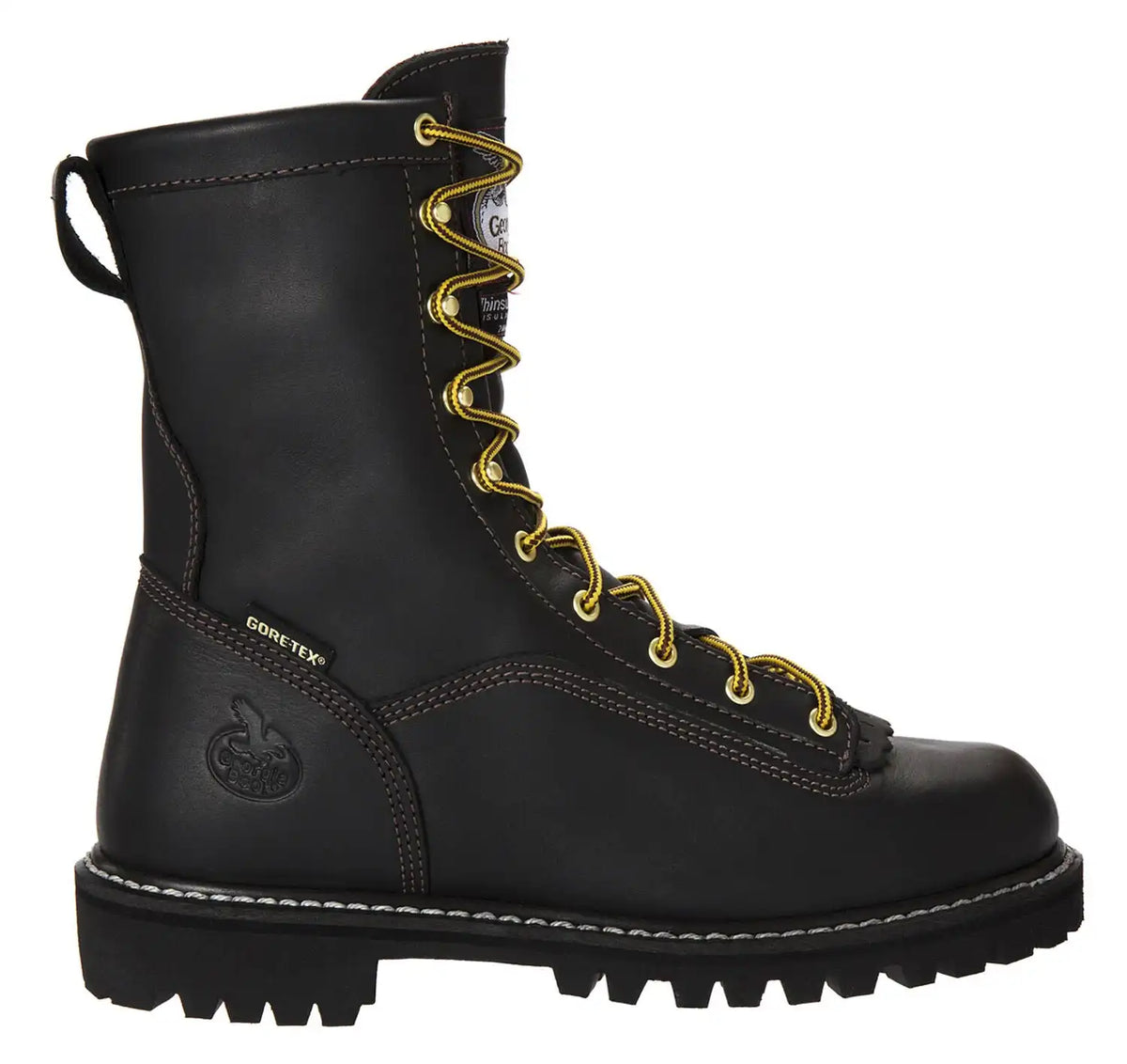 Georgia Boot Men's Insulated Low Heel Logger Work Boots - Soft Toe