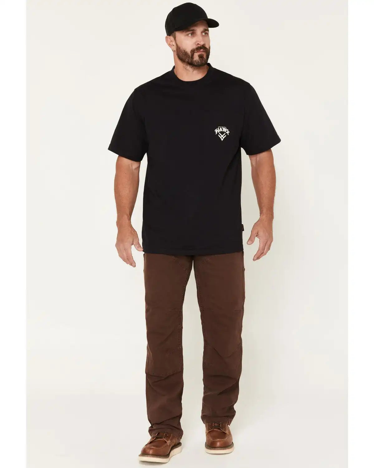 Hawx Men's Axel Duck Double Front Carpenter Stretch Work Pants