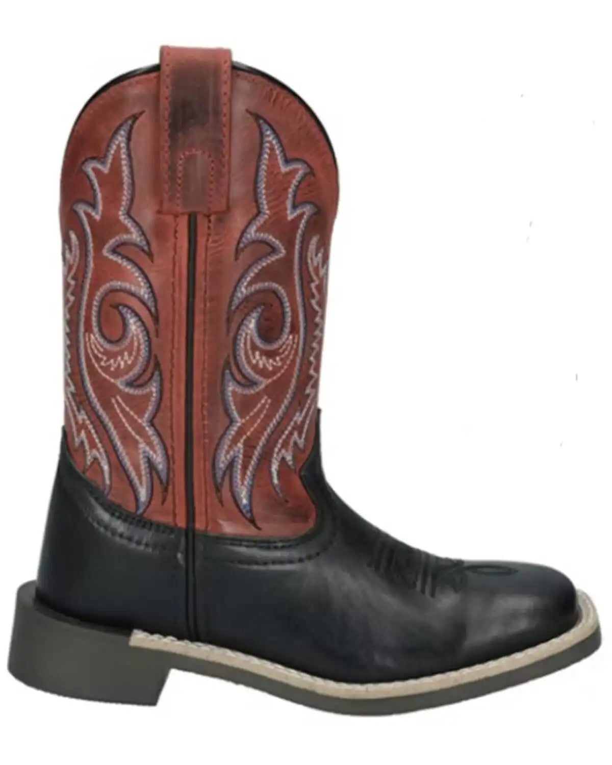 Smoky Mountain Little Boys' Barrett Western Boots - Broad Square Toe
