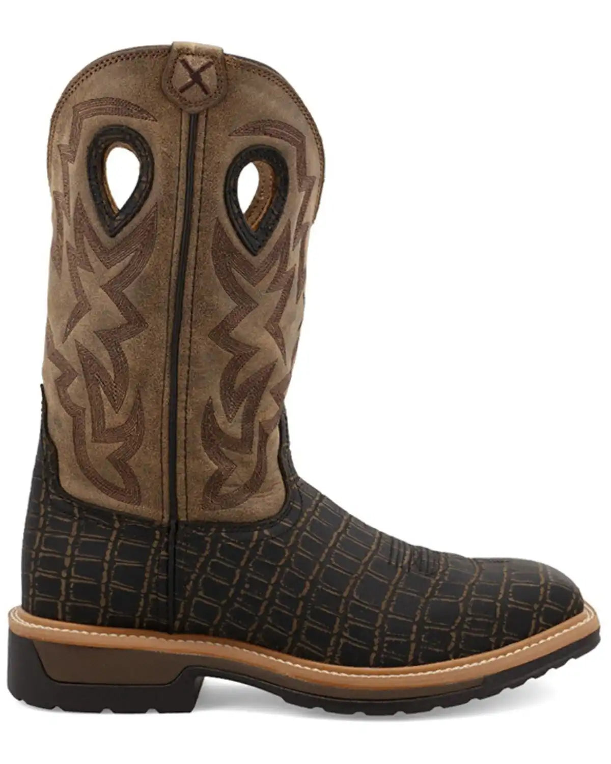 Twisted X Men's Lite Western Work Boots - Alloy Toe