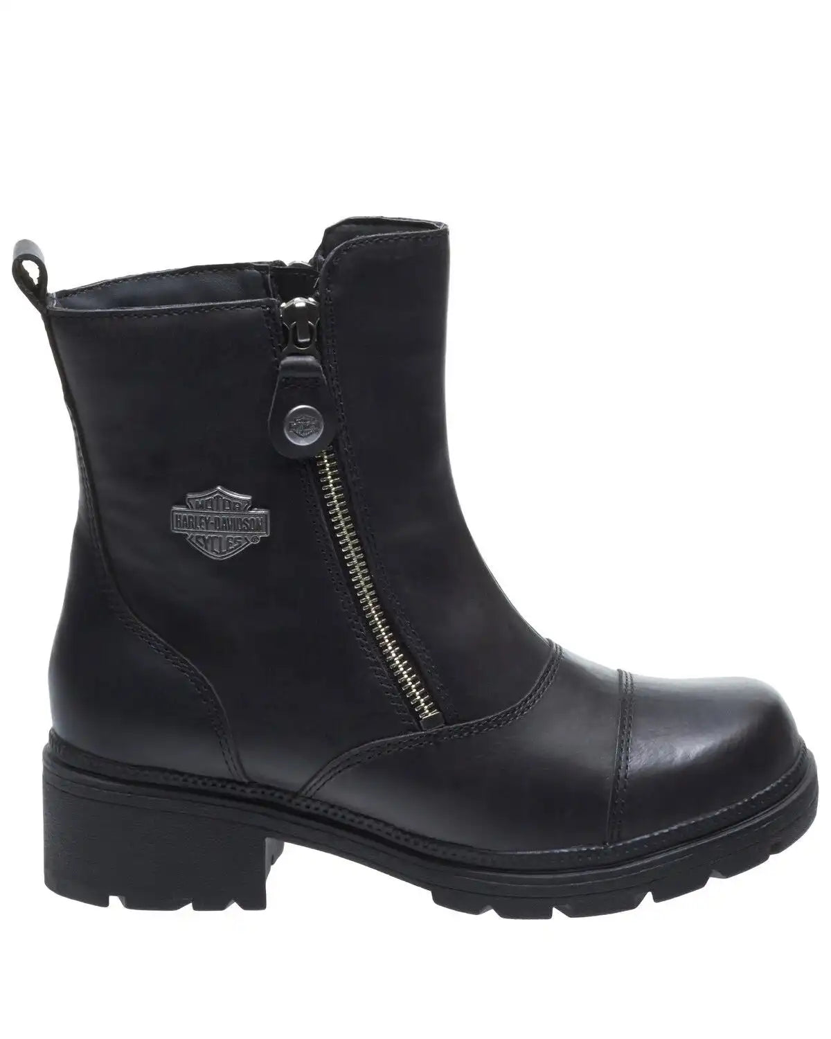 Harley Davidson Women's Amherst Moto Boots - Round Toe