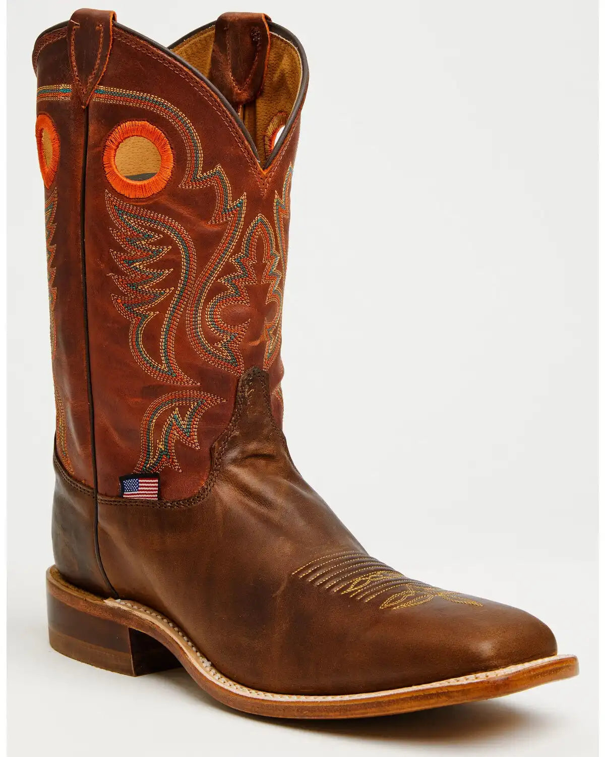 Justin Men's Boot Barn Exclusive Bent Rail Nash Western Boots - Broad Square Toe