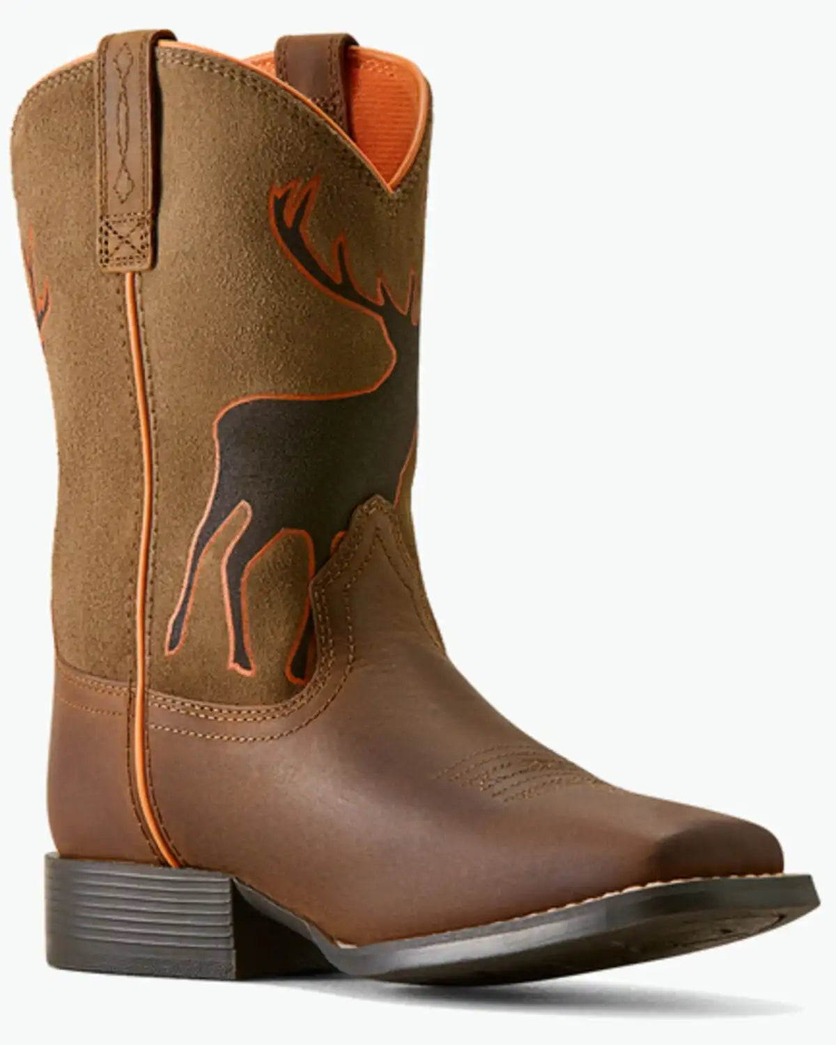 Ariat Boys' Trail Cam Performance Western Boots - Broad Square Toe