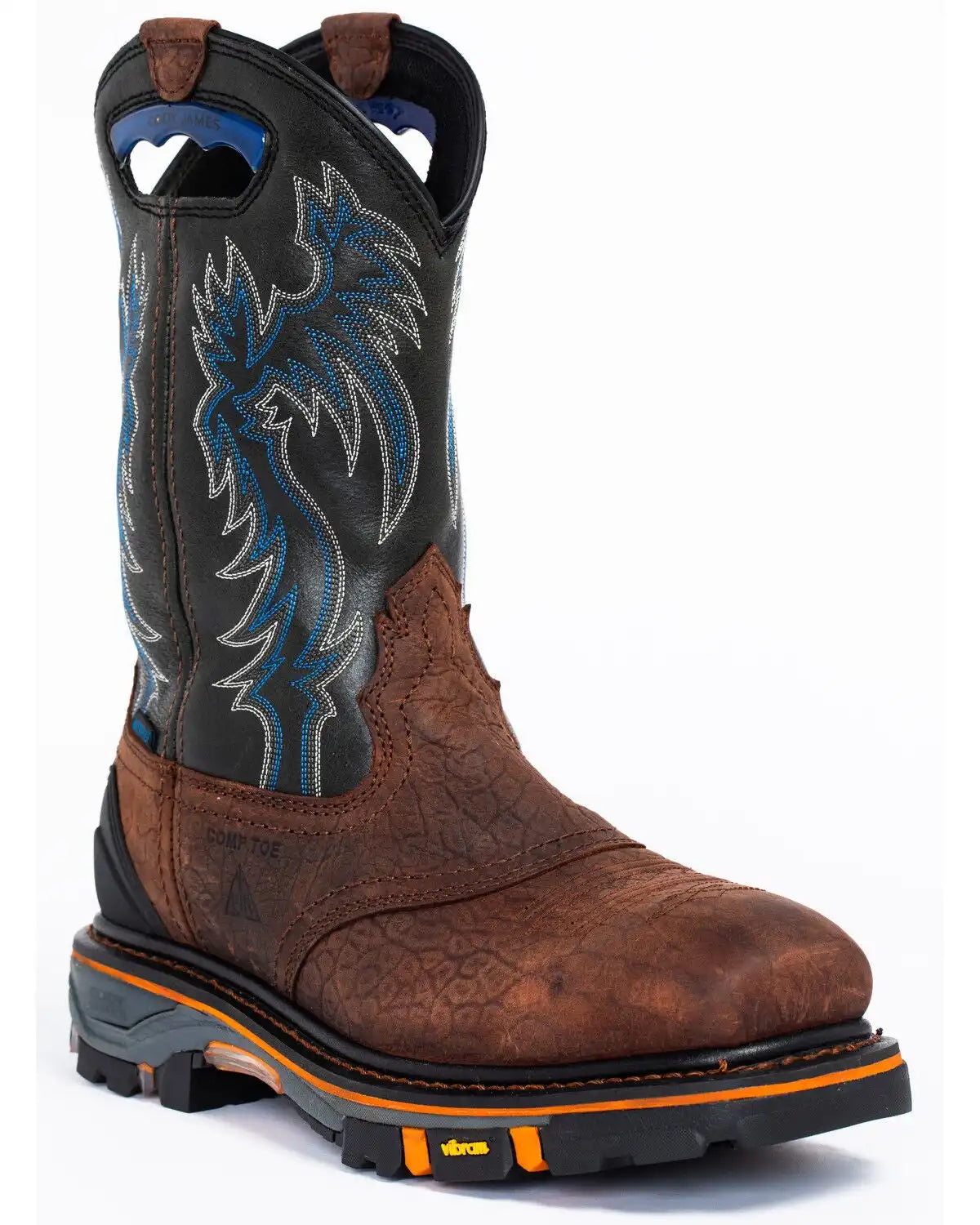 Cody James Men's 11" Decimator Waterproof Western Work Boots - Nano Composite Toe