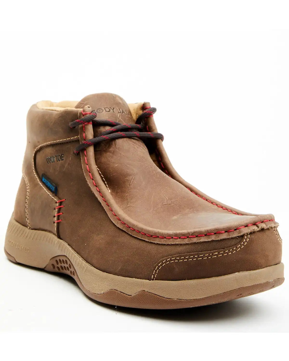 Cody James Men's Wallabee Moc Toe Work Shoes - Composite Toe