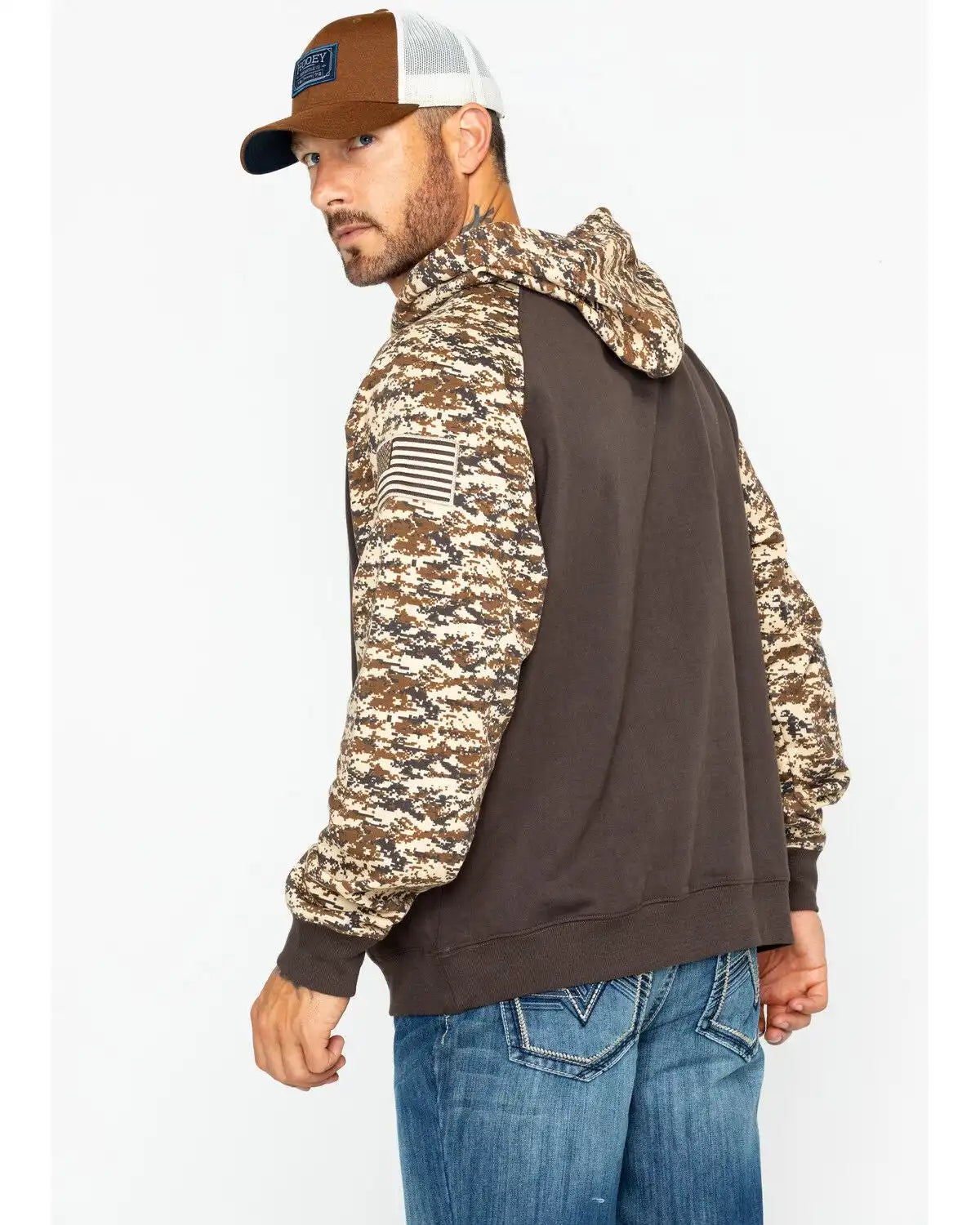 Ariat Men's Patriot Desert Camo Hooded Sweatshirt