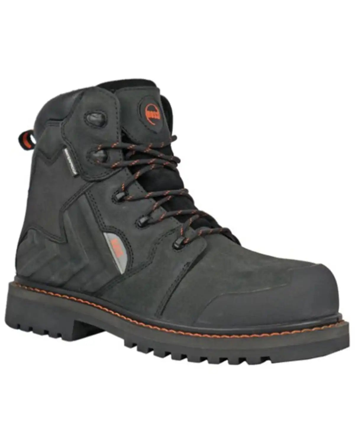 Hoss Men's Bronc 6" Lace-Up Waterproof Work Boots - Composite Toe