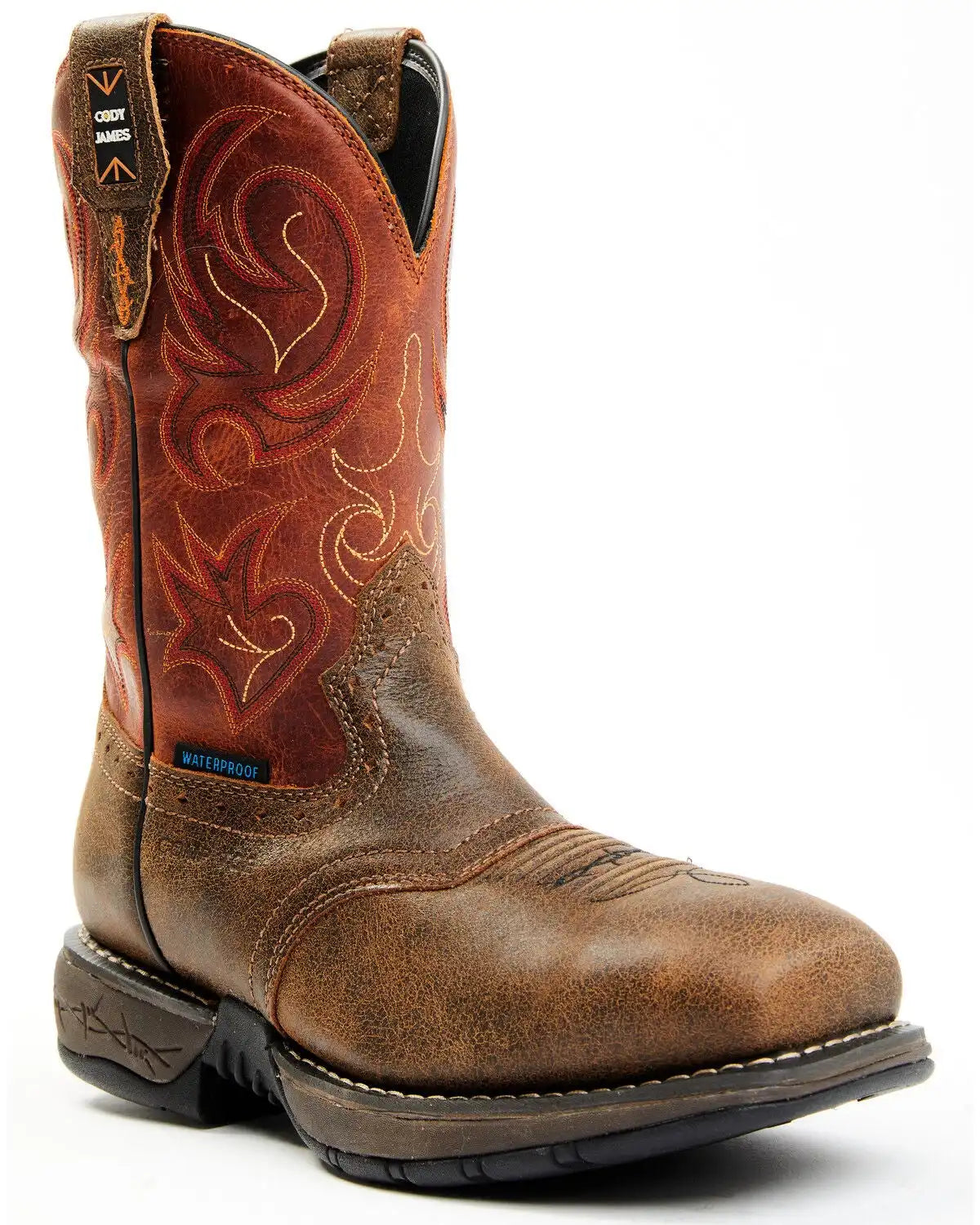Cody James Men's 11" Nano Lite Waterproof Western Work Boots - Composite Toe