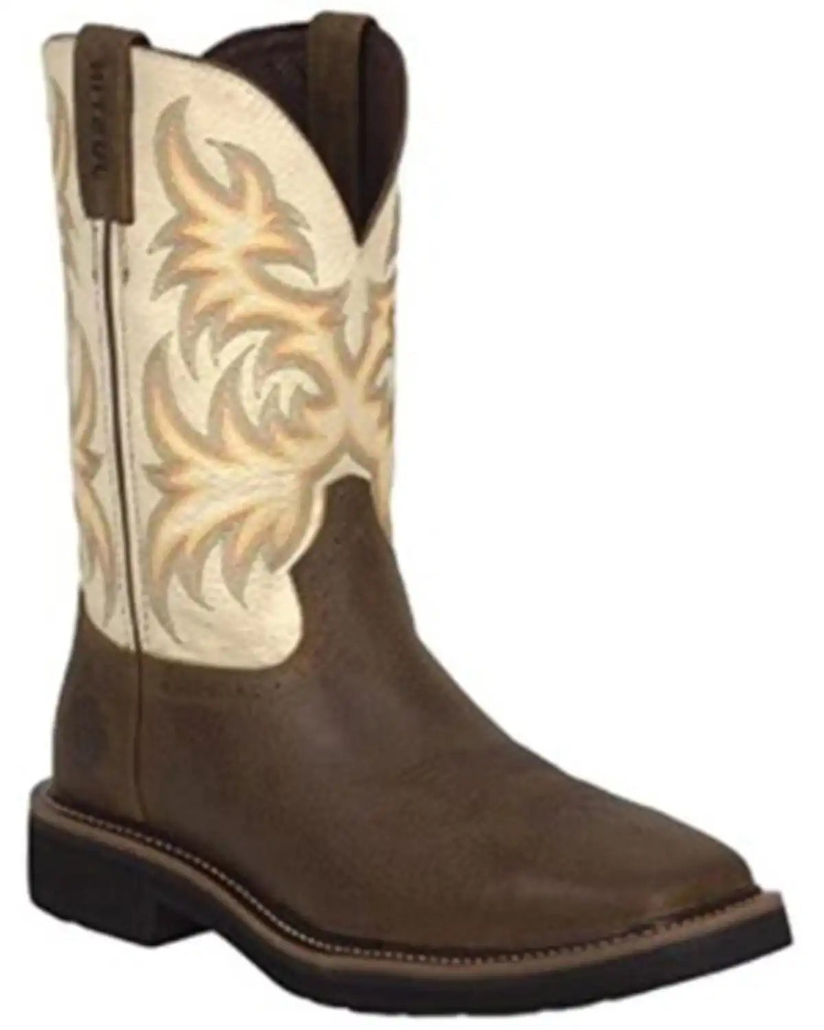 Justin Men's Driller Western Work Boots - Soft Toe