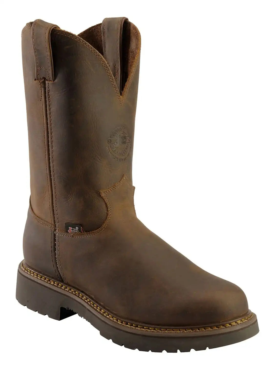 Justin Men's J-Max Balusters Electrical Hazard Pull-On Work Boots - Soft Toe