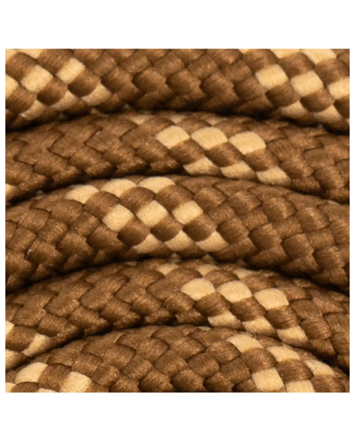 BB Ranch 54" Brown & Tan Boot Laces