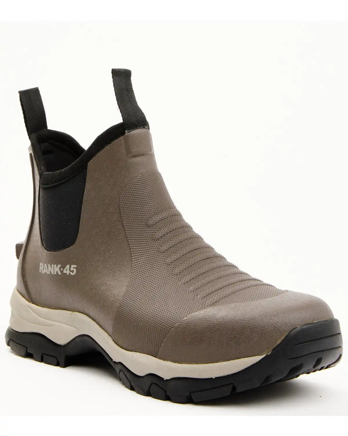 RANK 45® Men's 6.5" Rubber Ankle Boots - Soft Toe