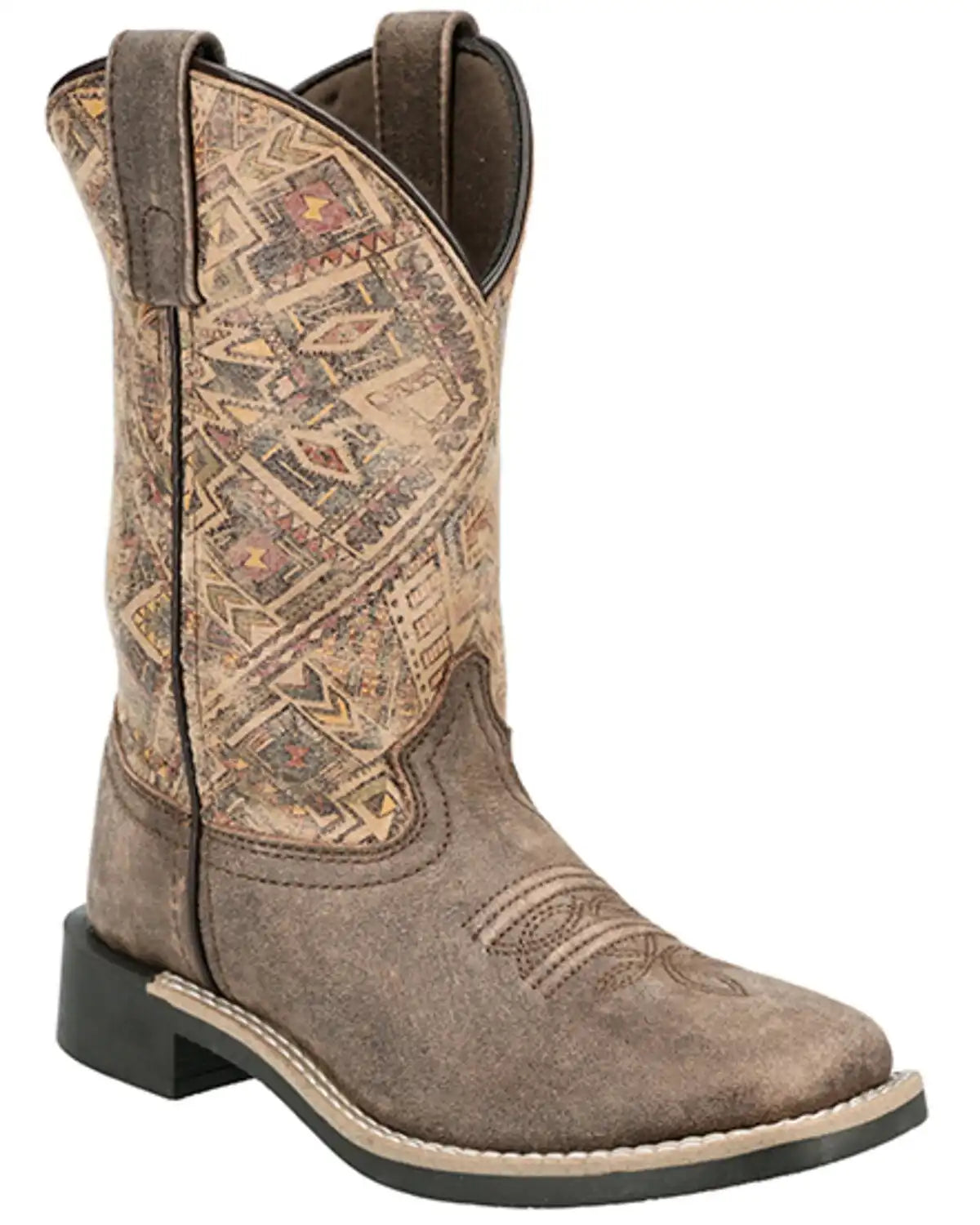 Smoky Mountains Boys' Oasis Western Boots - Broad Square Toe