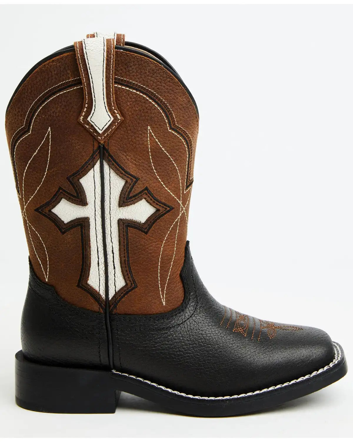 Cody James Boys' Zeke Western Boots - Broad Square Toe