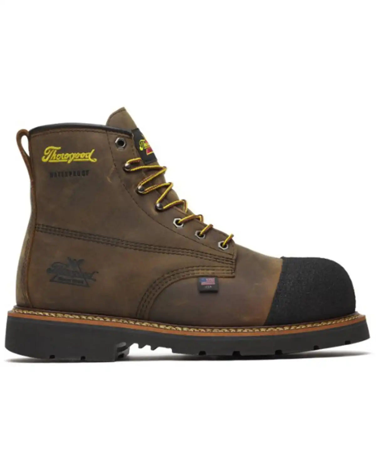 Thorogood Men's 6" USA Hammerhead MAXWear 90 Work Boots - Nano Toe