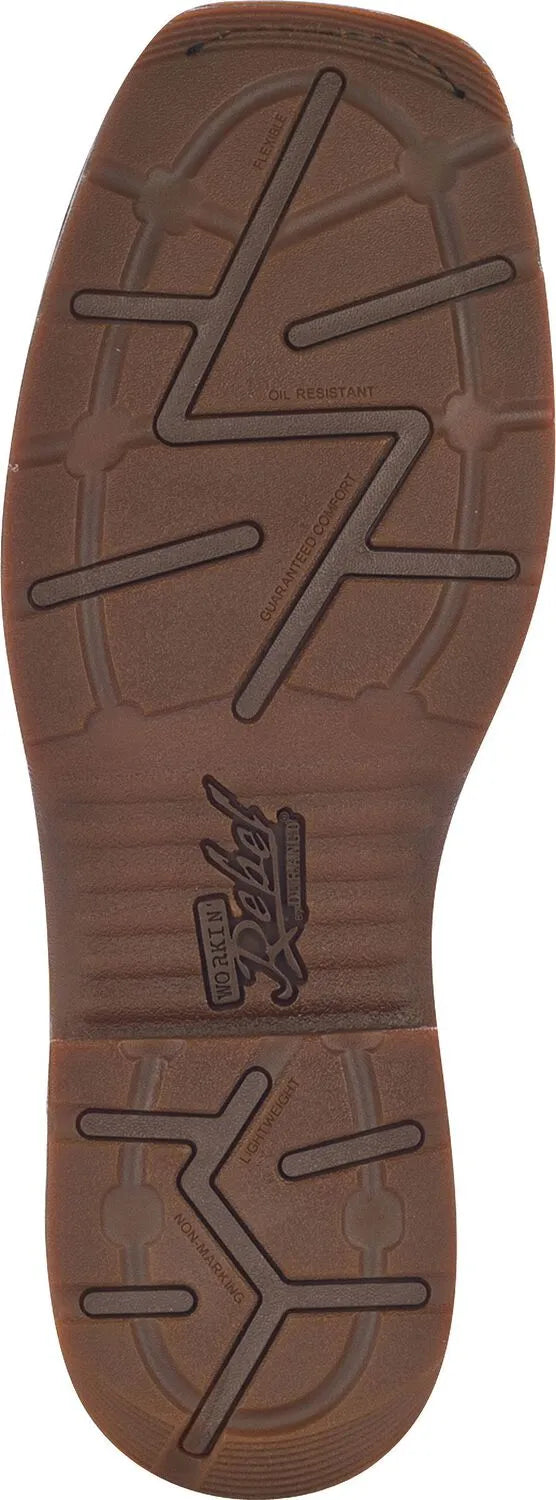 Durango Men's Workin' Rebel Brown Western Boots - Composite Toe