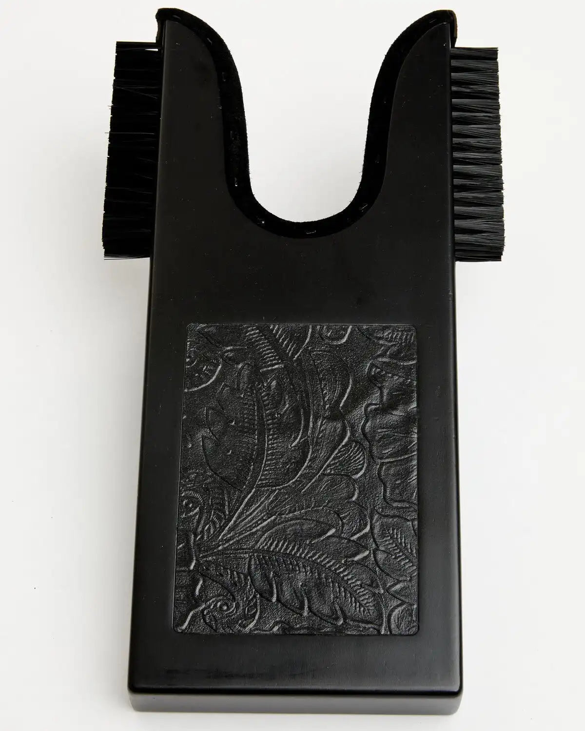 Boot Barn Floral Tooled Boot Jack with Scrubber