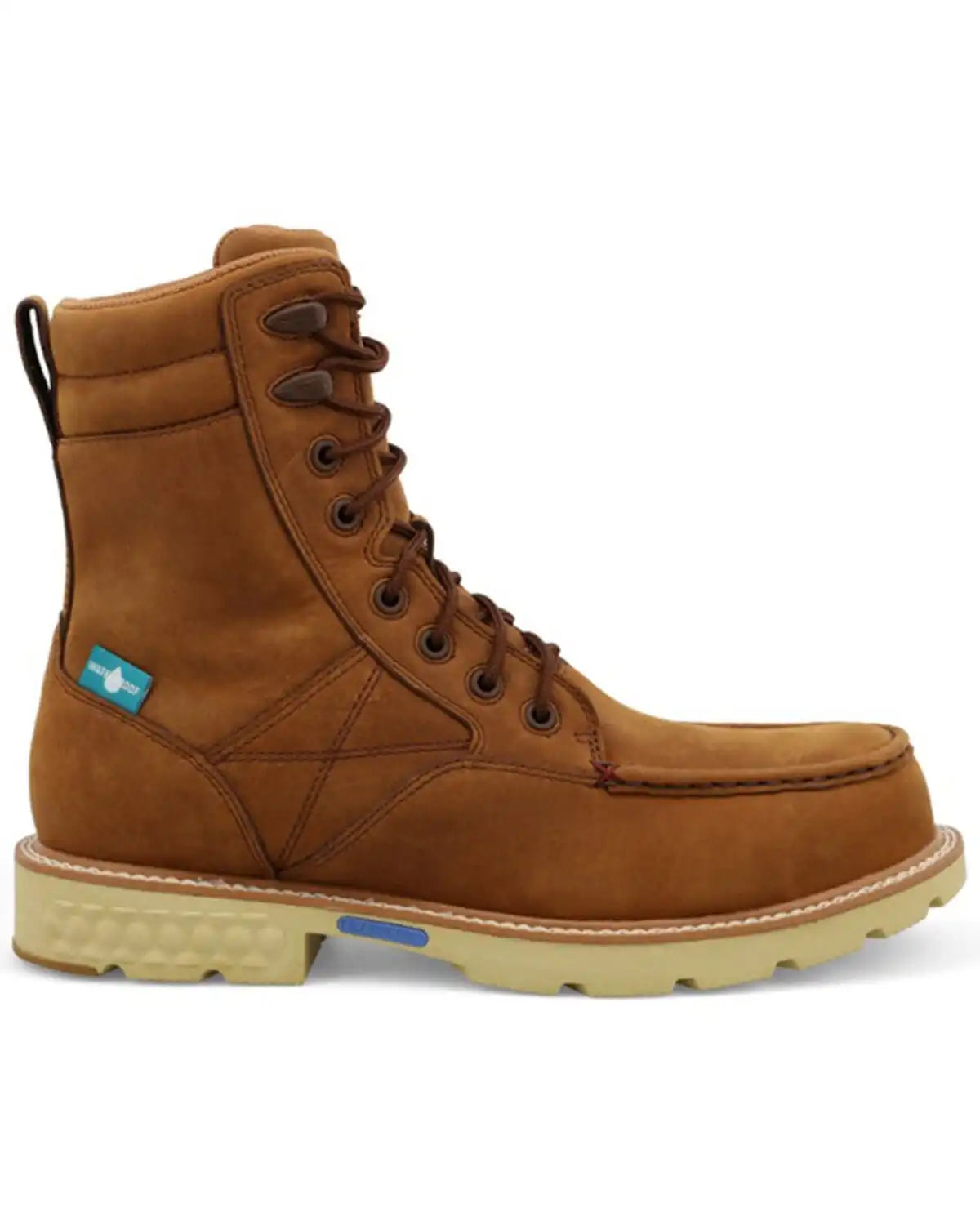 Twisted X Men's 8" Lace-Up Wedge Work Boots - Composite Toe