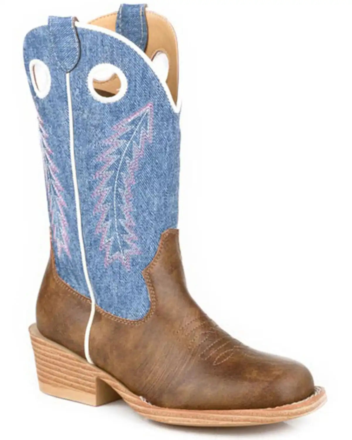 Roper Little Girls' Willow Western Boots - Square Toe