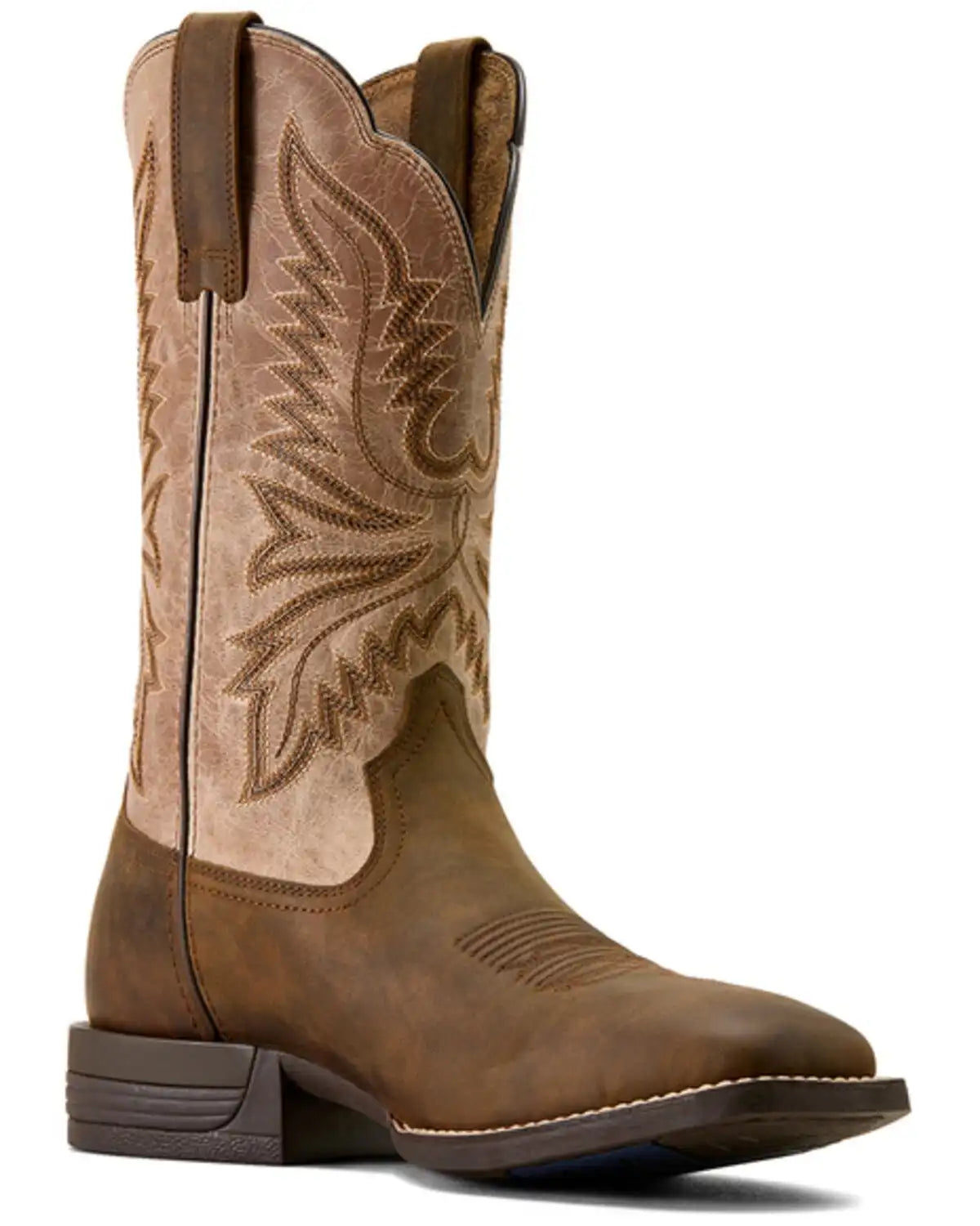 Ariat Men's Brush Creek Performance Western Boots - Broad Square Toe