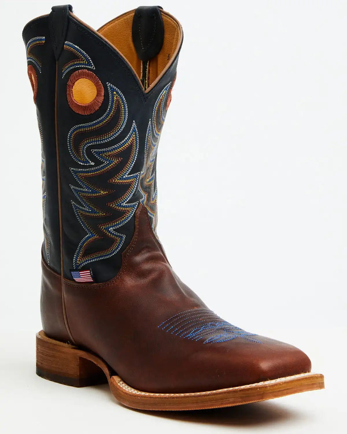 Justin Men's Boot Barn Exclusive Bent Rail Walsh Performance Western Boots - Broad Square Toe