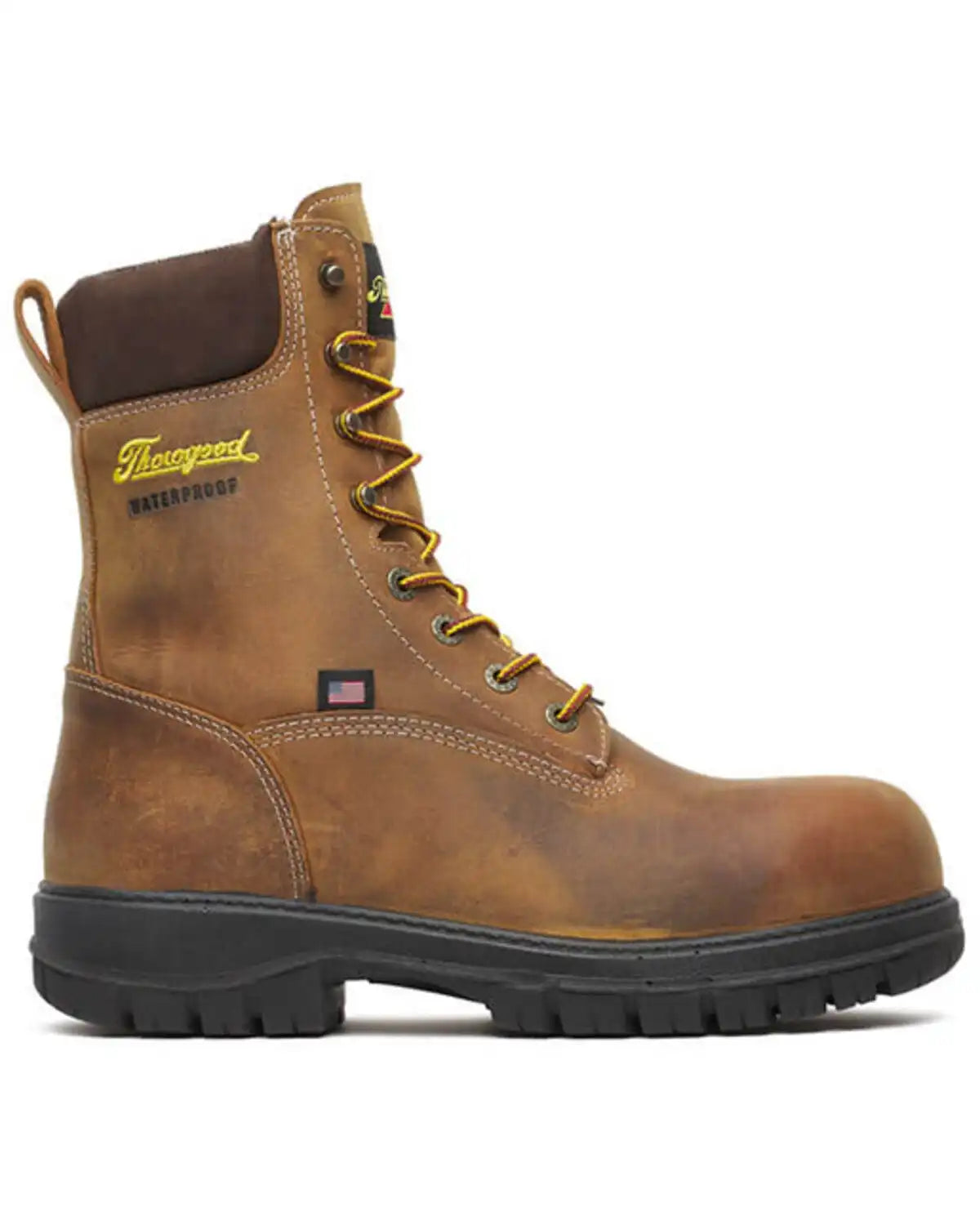 Thorogood Men's 8" USA Genesis Waterproof Work Boots - Nano Toe