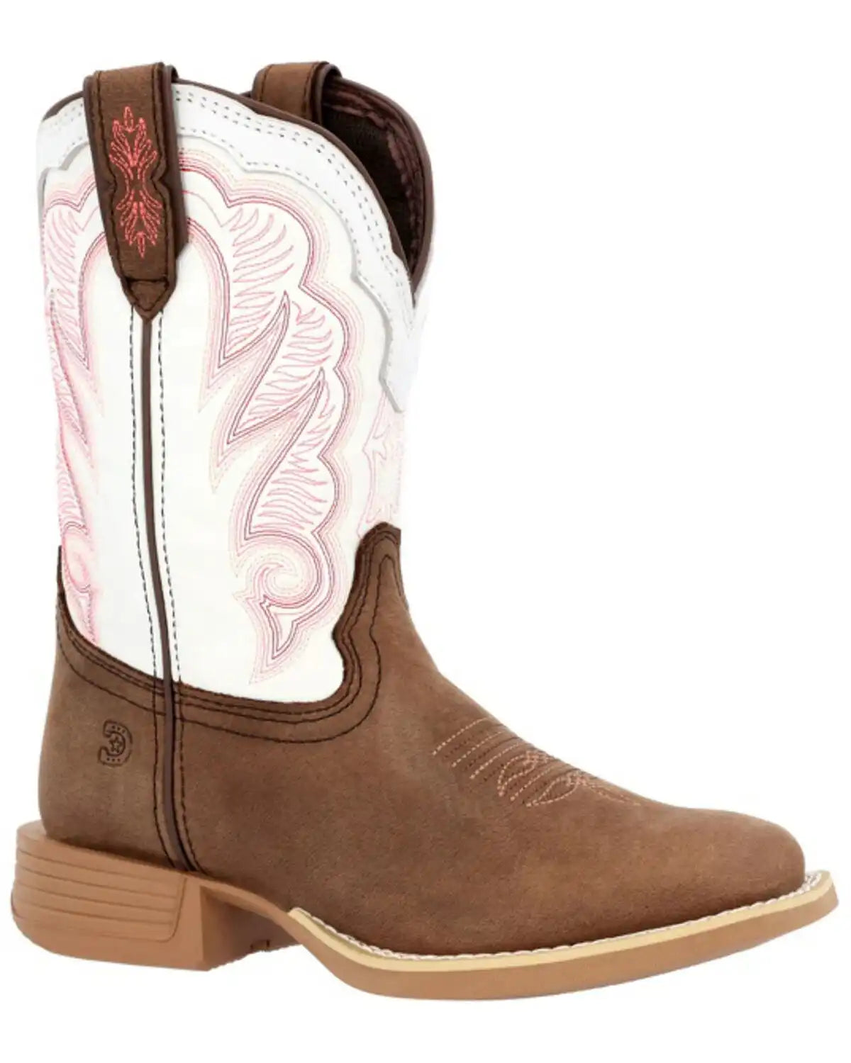 Durango Little Girls' Lil' Rebel Pro™ Western Boots - Broad Square Toe