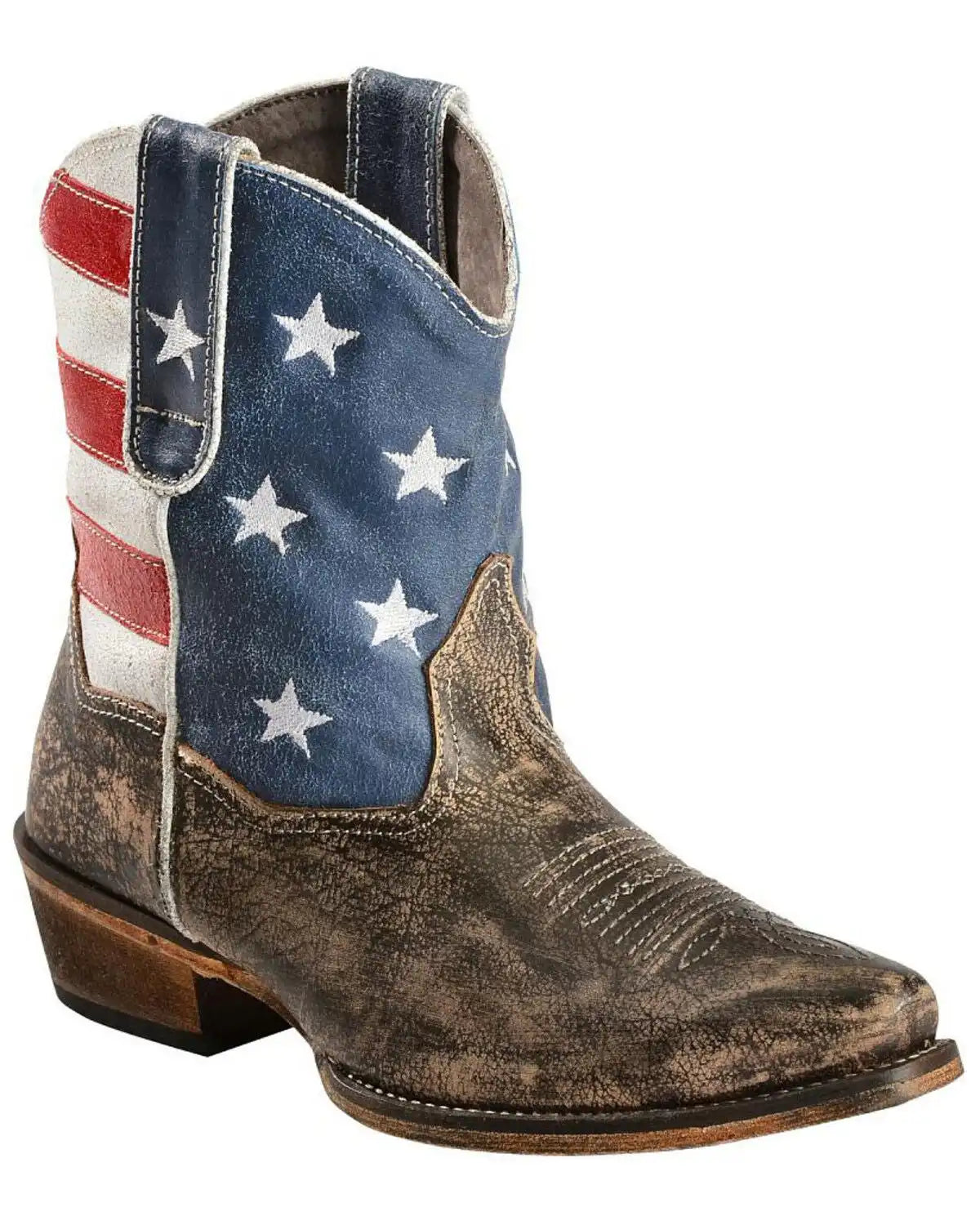 Roper Women's Americana Patriotic Boots - Snip Toe