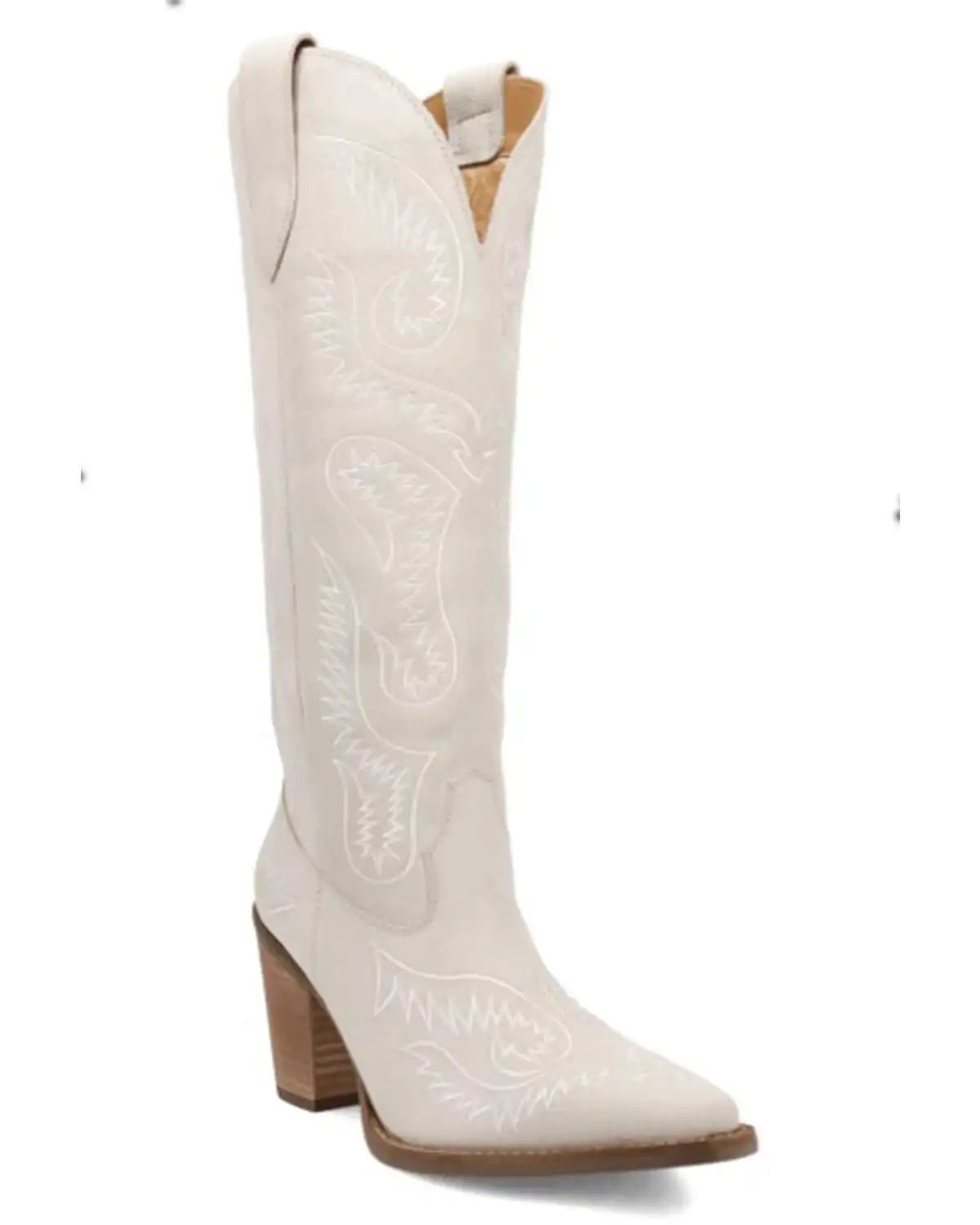Dingo Women's Evita Suede Tall Western Boots - Snip Toe