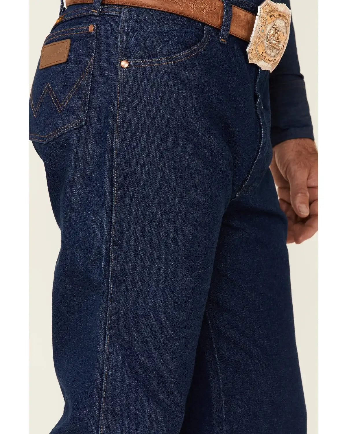 Wrangler Men's 13MWZ Prewashed Regular Fit Jeans - Tall