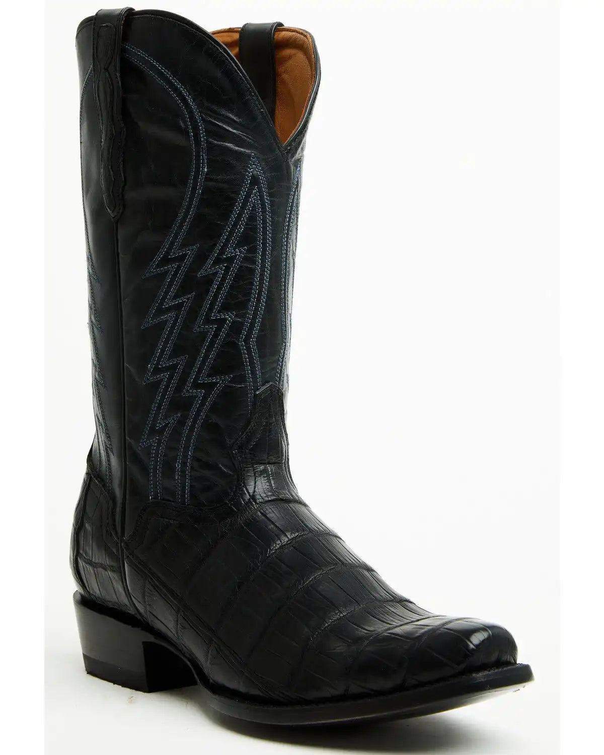 El Dorado Men's Nile Exotic Crocodile Western Boots - Square Toe