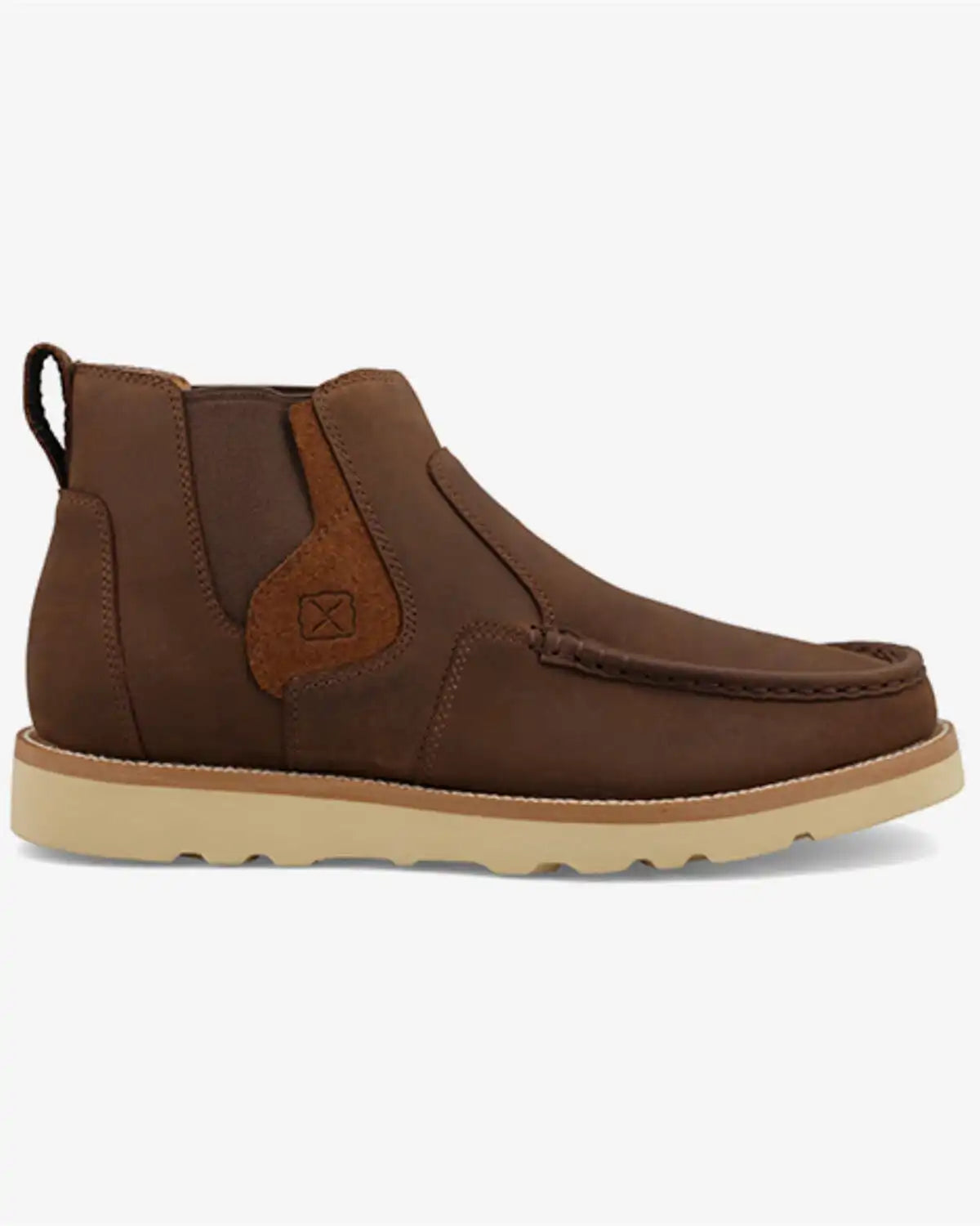 Twisted X Men's 6" Wedge Sole Boots - Moc Toe