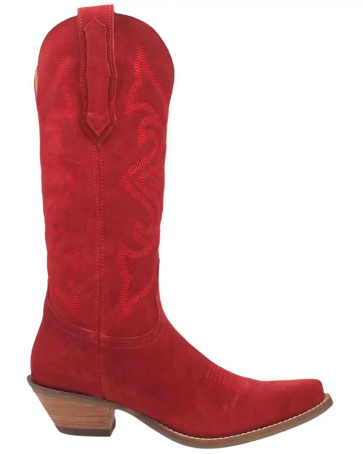 Dingo Women's Out West Suede Western Boots - Snip Toe