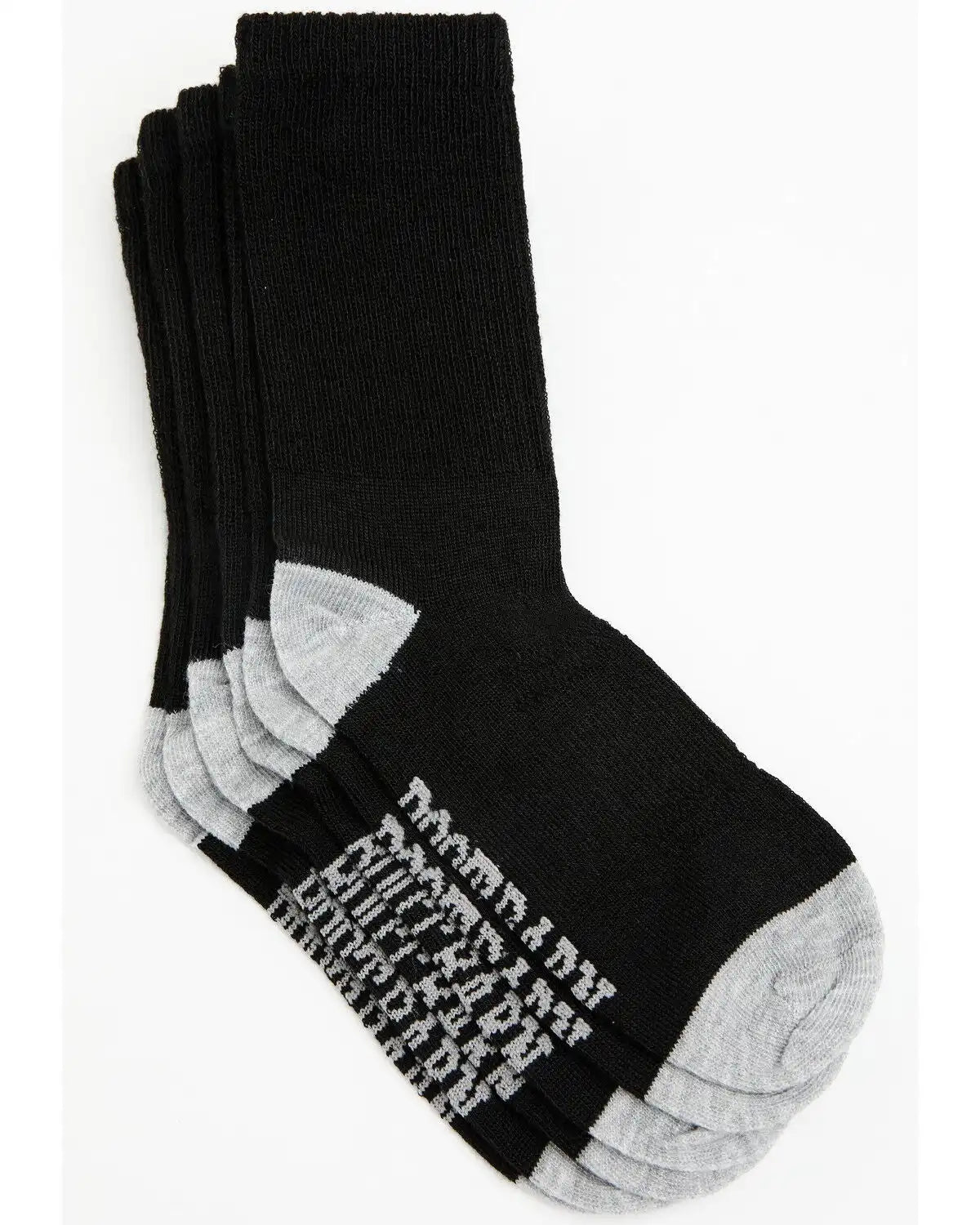 Boot Barn Kids' Basic Ultra Light Crew Socks - 3 Pack