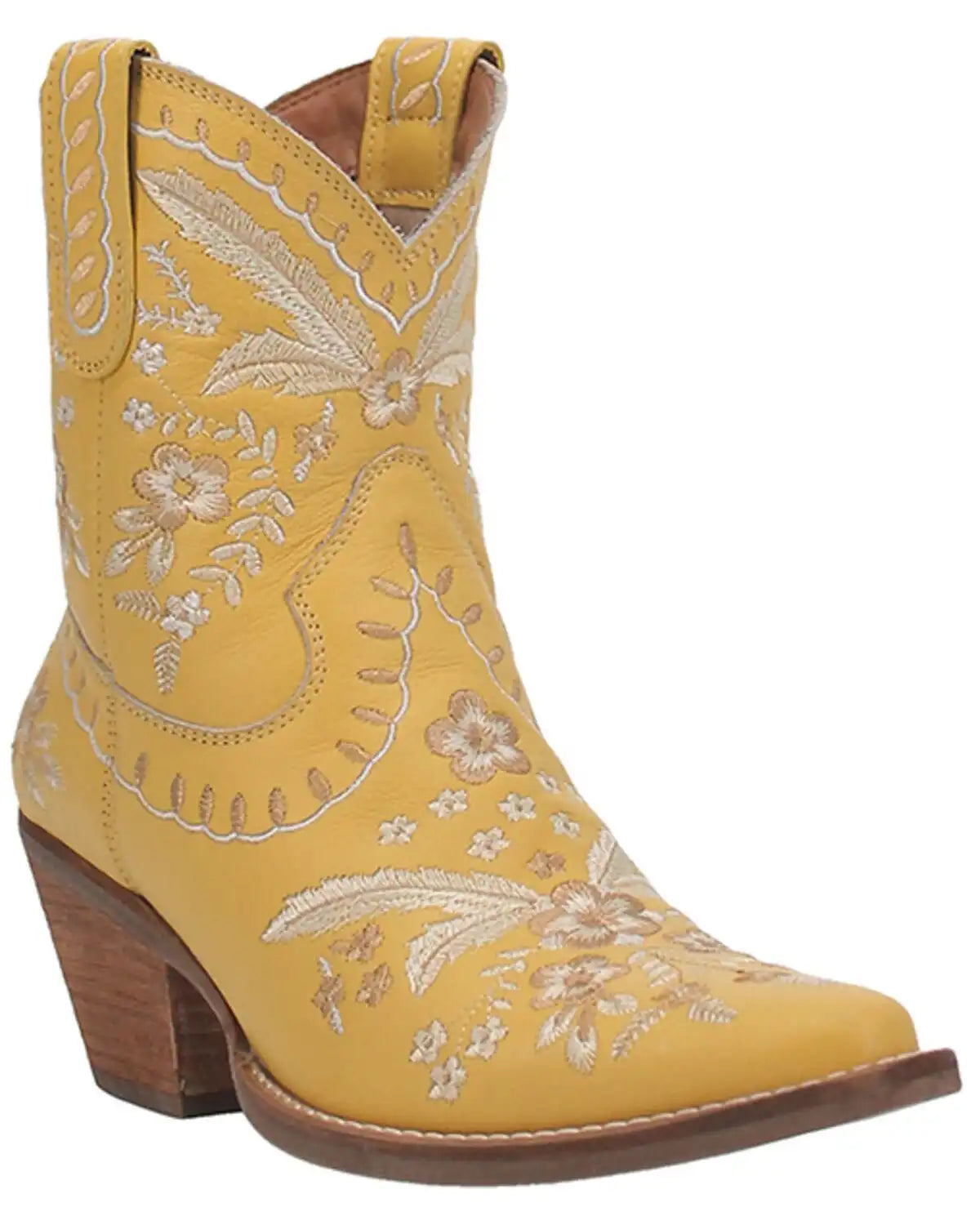 Dingo Women's Primrose Western Booties - Snip Toe