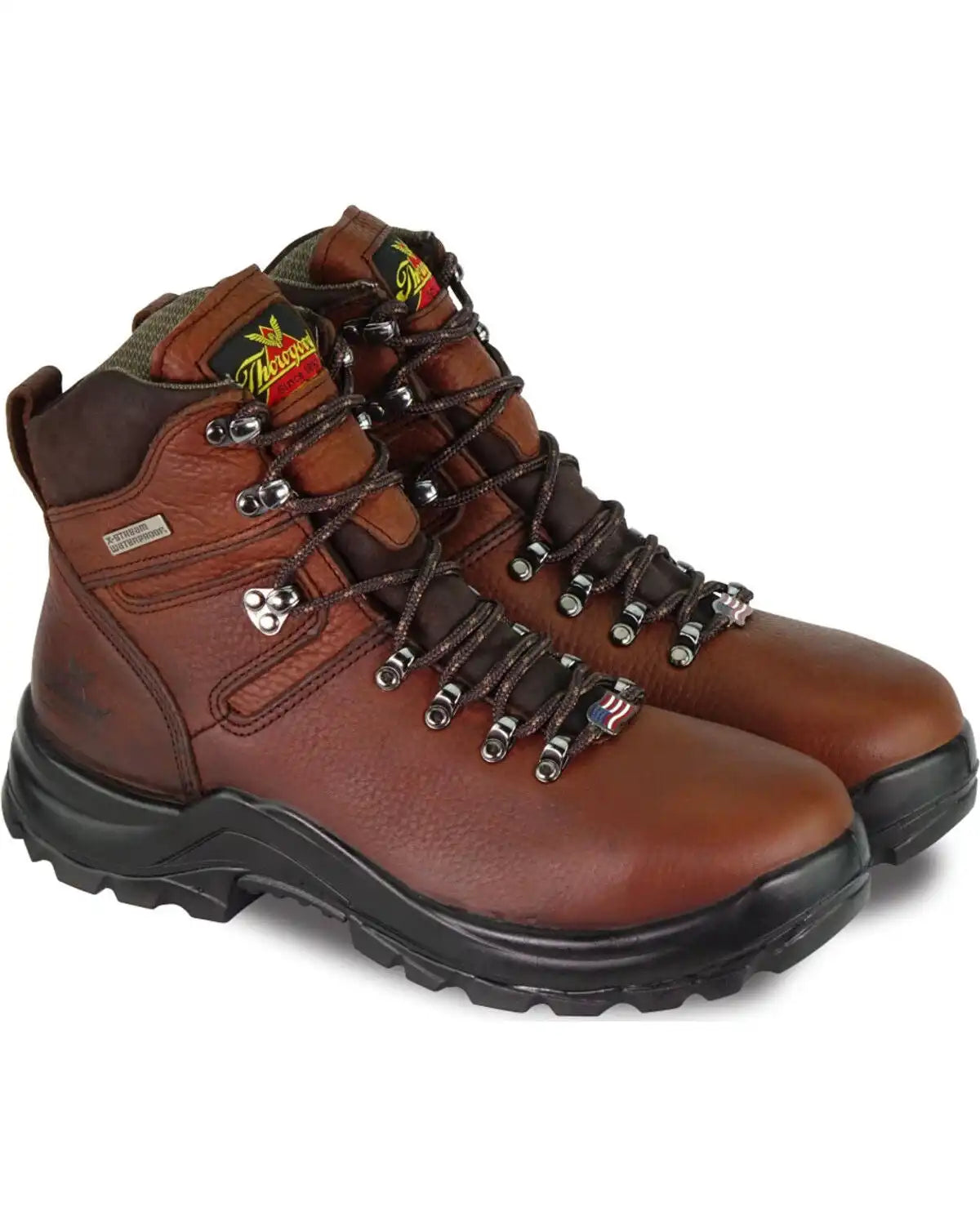 Thorogood Men's 6" USA Omni Waterproof Work Boots - Soft Toe