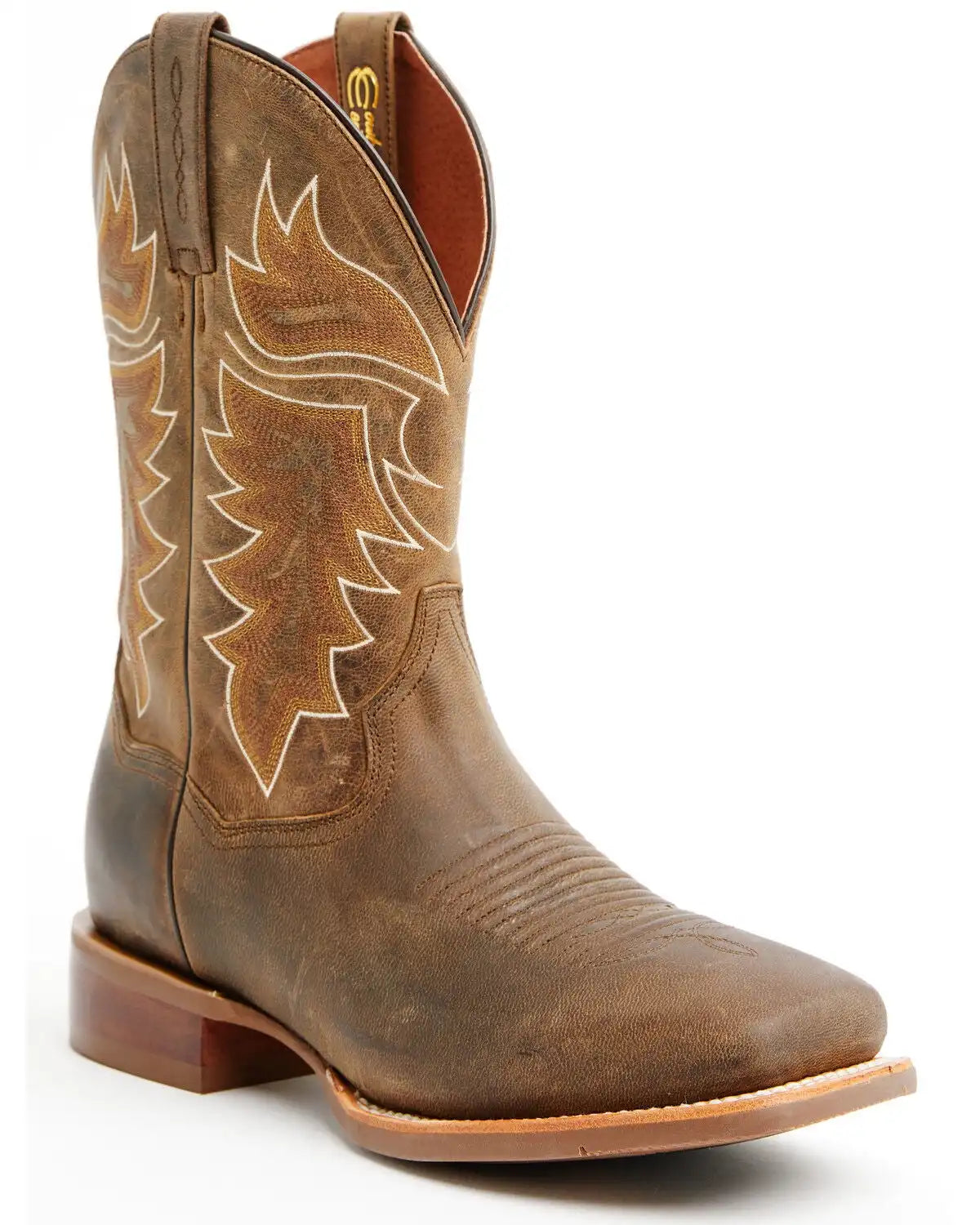 Dan Post Men's Morris Performance Western Boots - Broad Square Toe