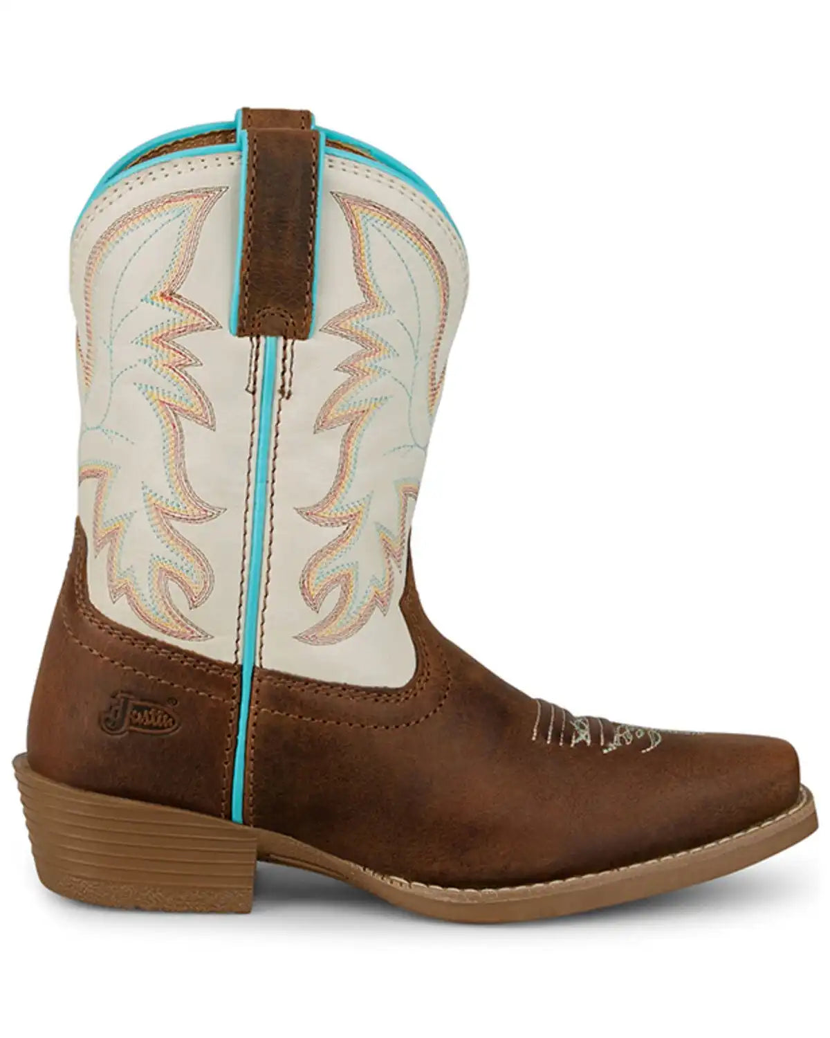Justin Girls' Whinny Western Boots - Snip Toe