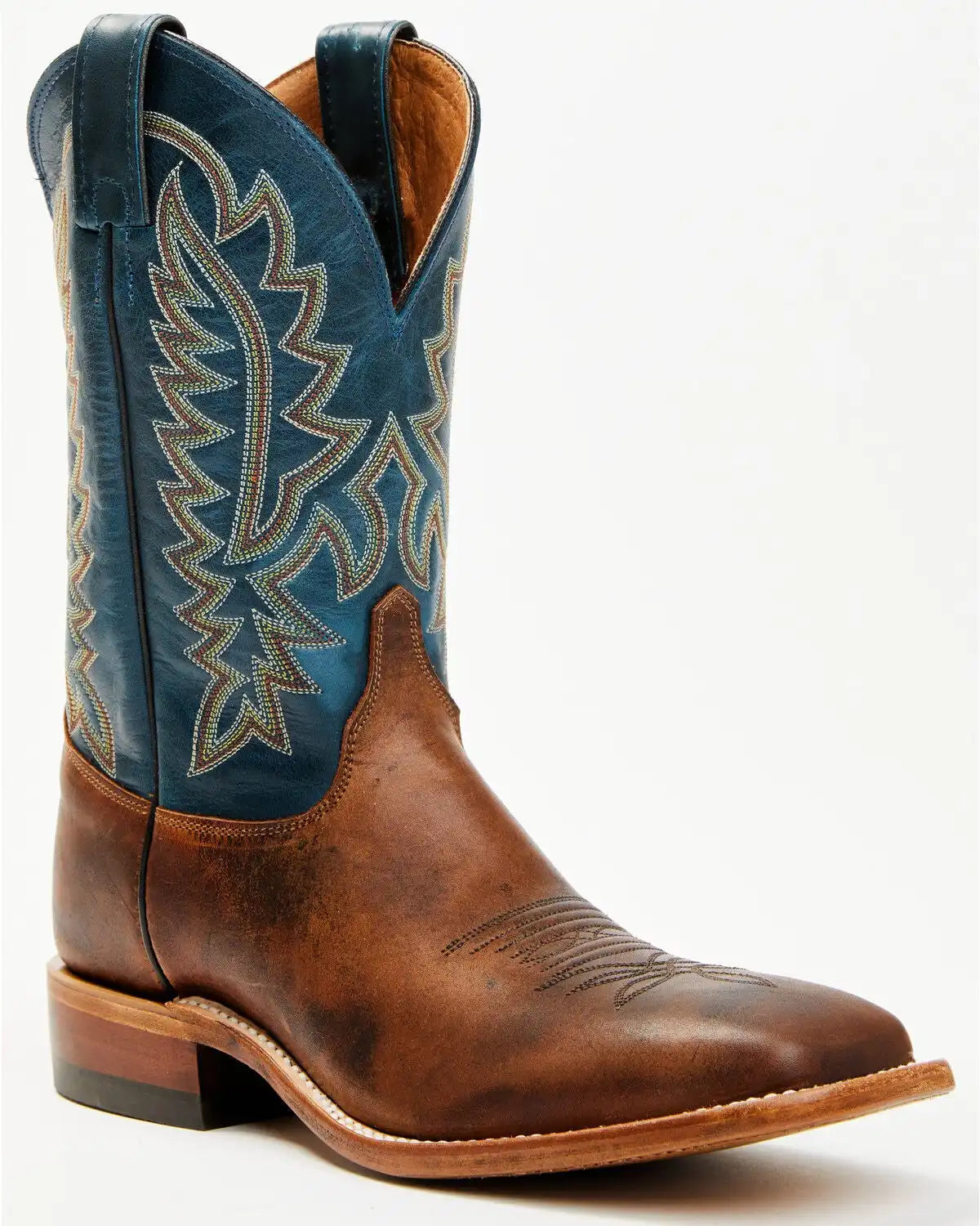 Justin Men's Poston Western Boots - Broad Square Toe