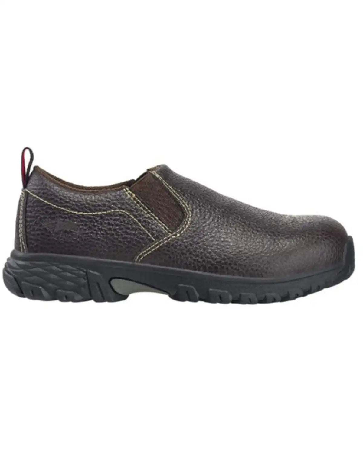 Avenger Women's Flight Brown Work Shoes - Alloy Toe