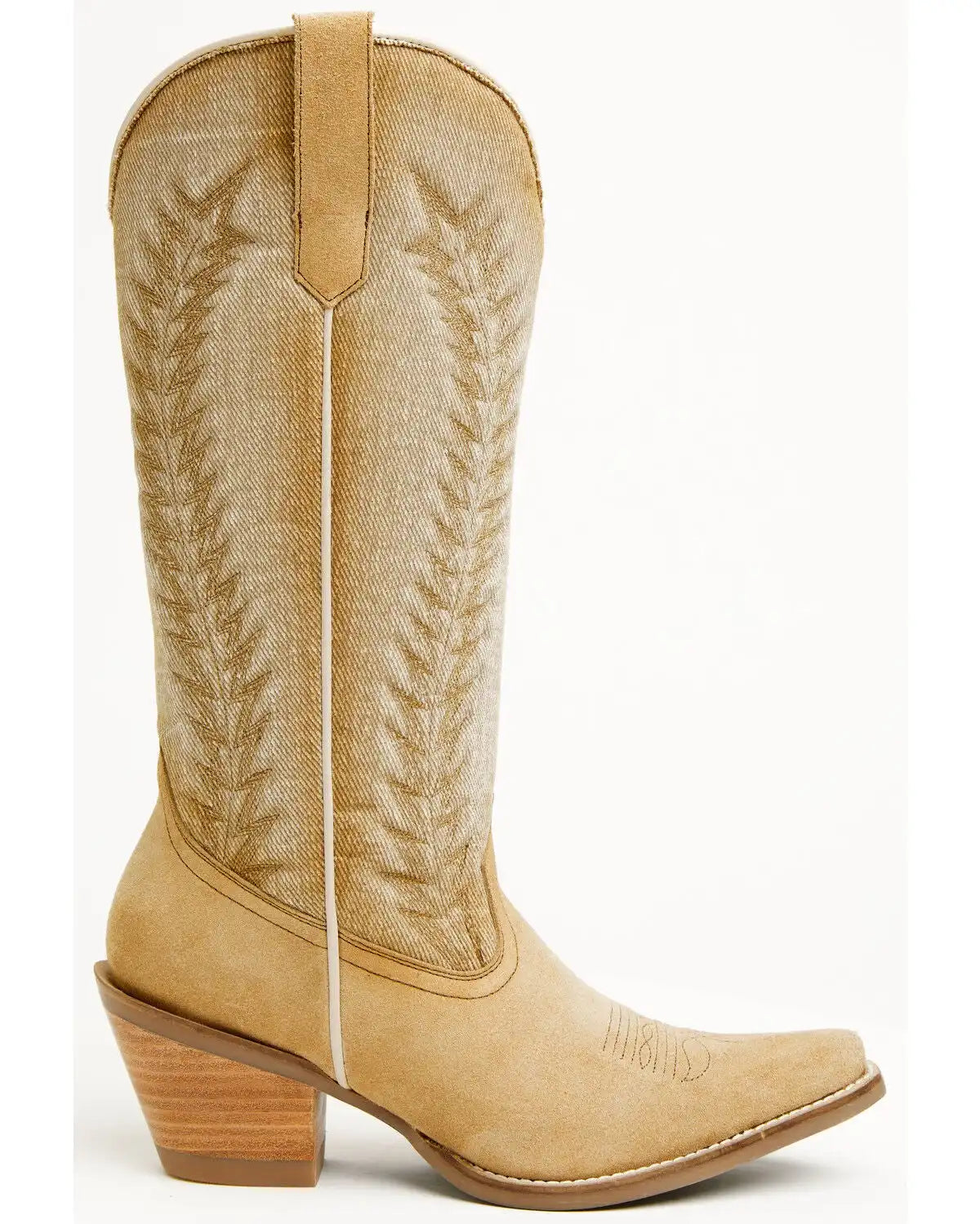 Idyllwind Women's Sawtelle Denim Tall Western Boots - Snip Toe