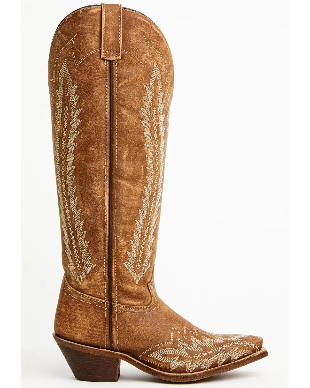 Laredo Women's Roxelle Wide Calf Tall Western Boots - Snip Toe