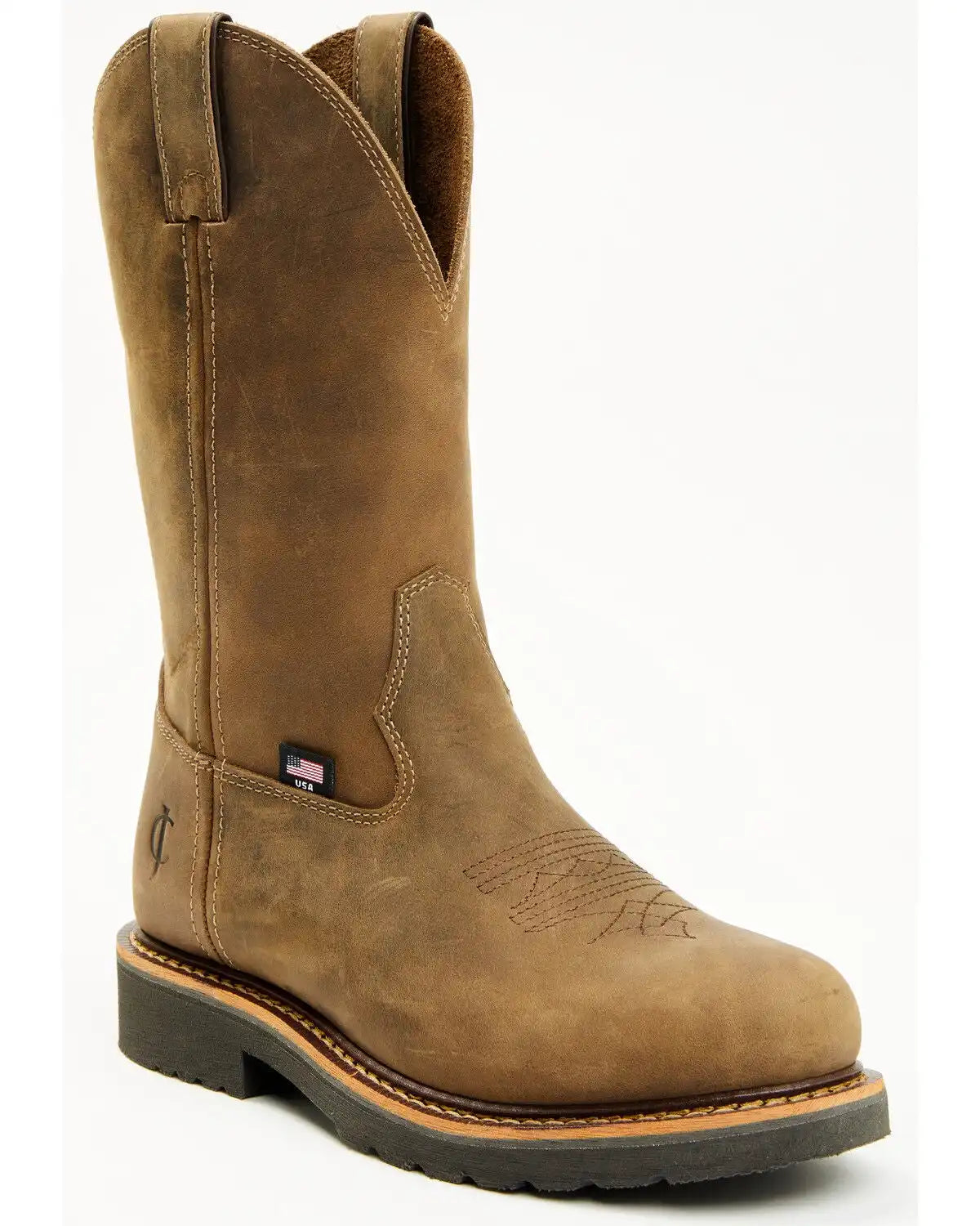 Cody James Men's USA Pull-On Work Boots - Composite Toe