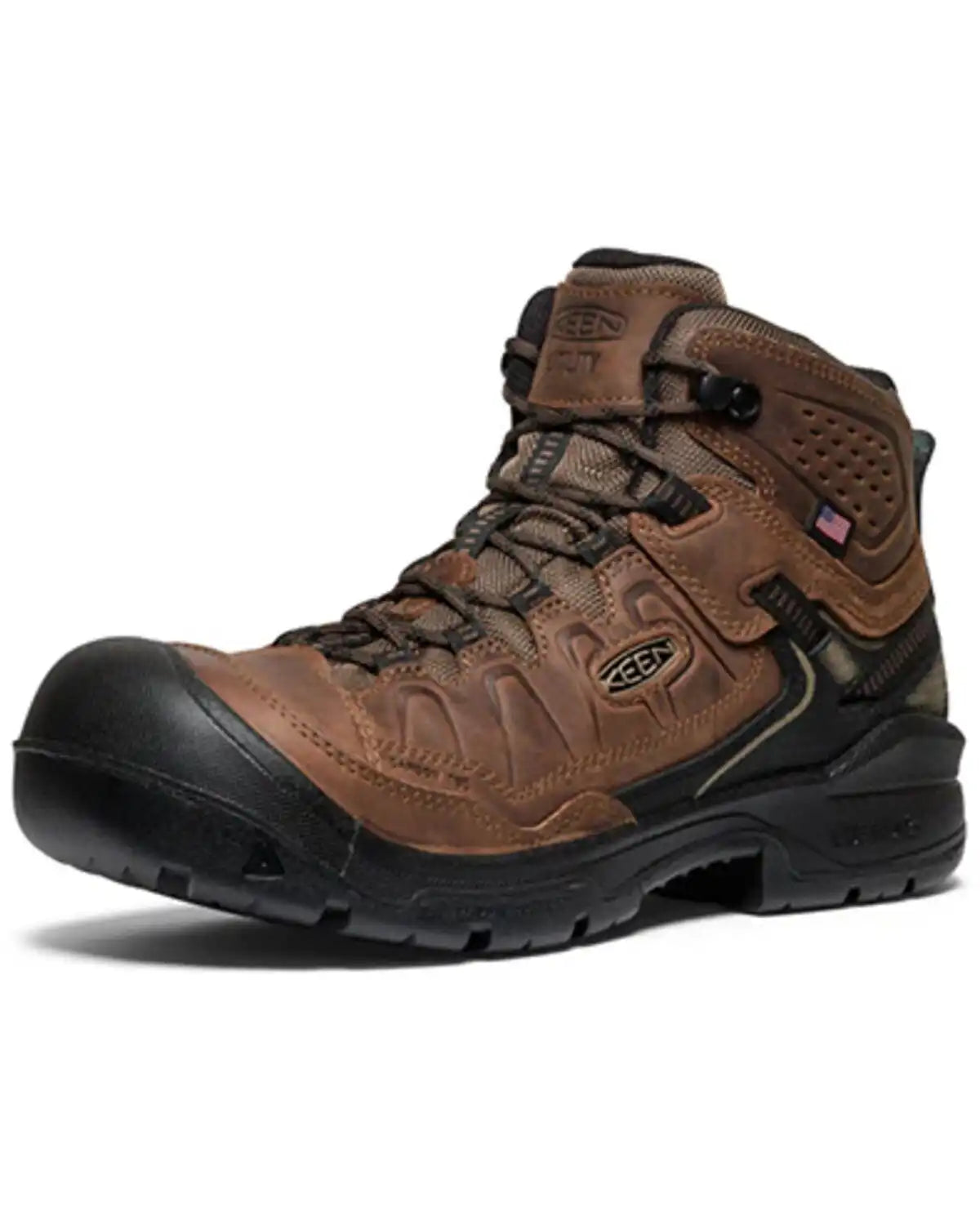 Keen Men's Targhee IV Waterproof Work Boots - Carbon Toe