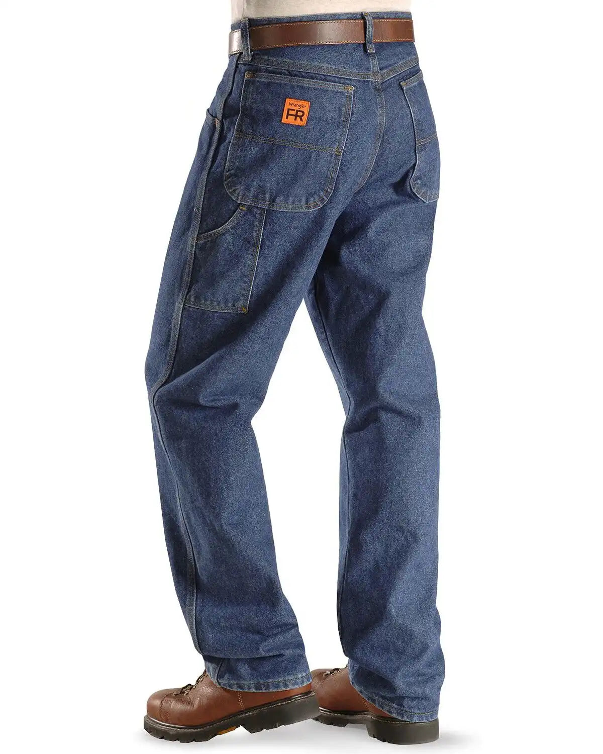 Wrangler Men's Riggs FR Carpenter Relaxed Fit Work Jeans